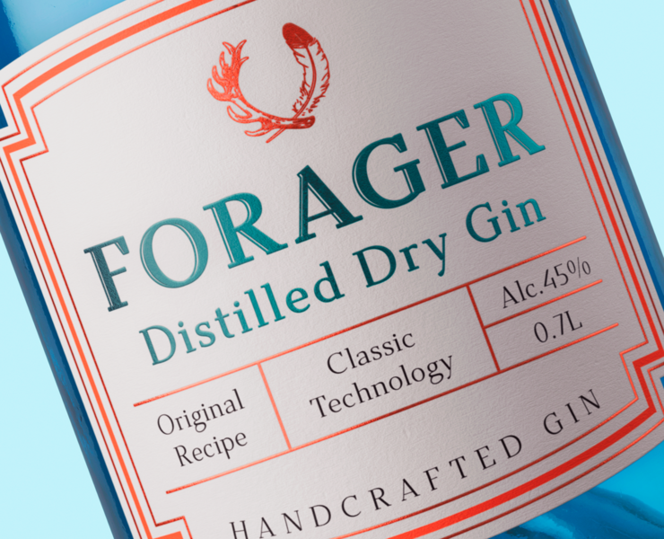 Forager Gin — Брендинг на Dprofile