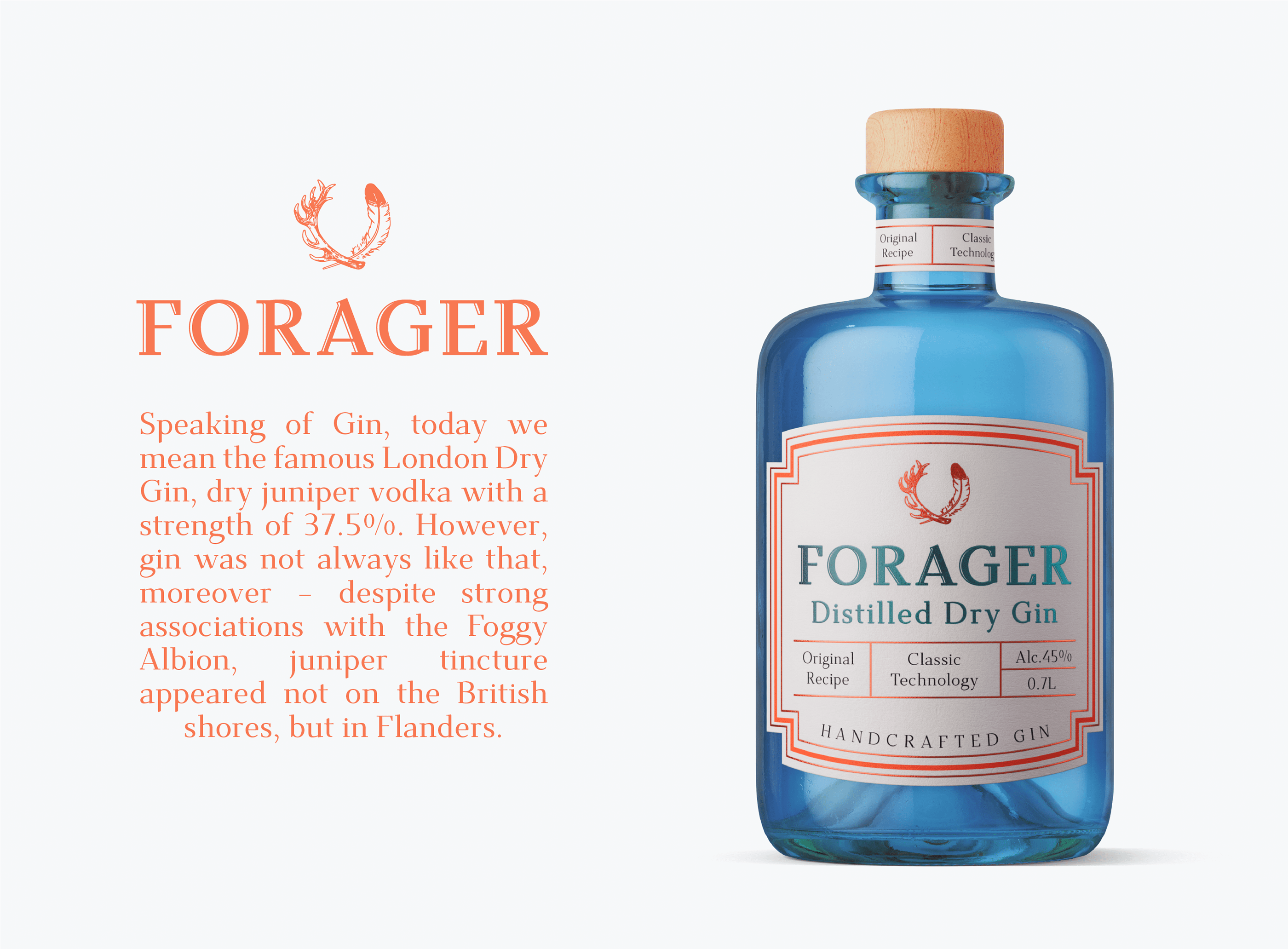 Forager Gin — Изображение №1 — Брендинг на Dprofile