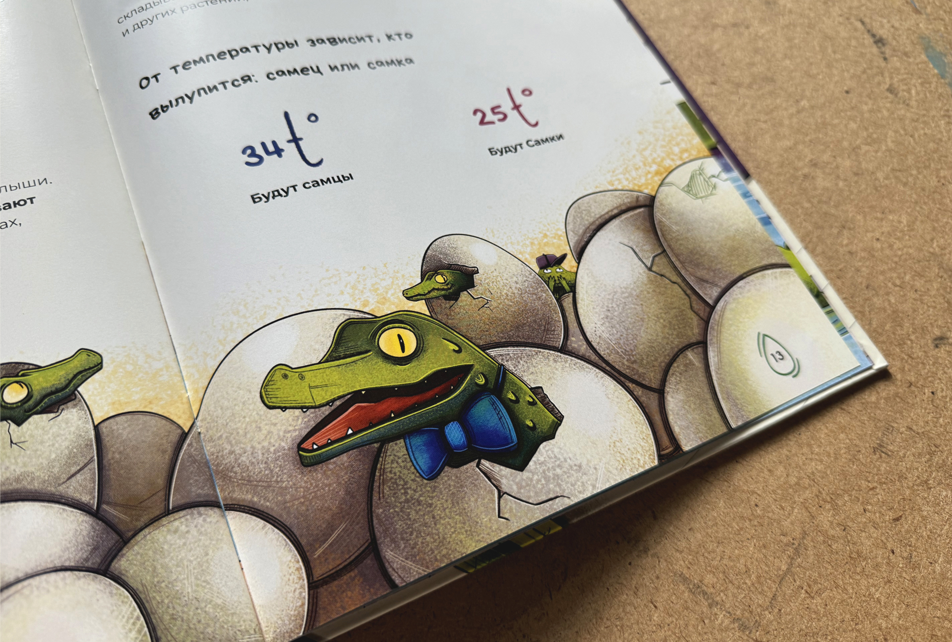 Детская книга с иллюстрациями | научпоп про крокодилов — Изображение №17 — Иллюстрация, Графика на Dprofile