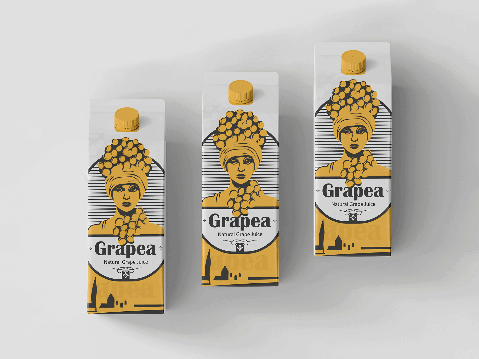 Grapea ® Натуральный виноградный сок — Изображение №6 — Брендинг на Dprofile