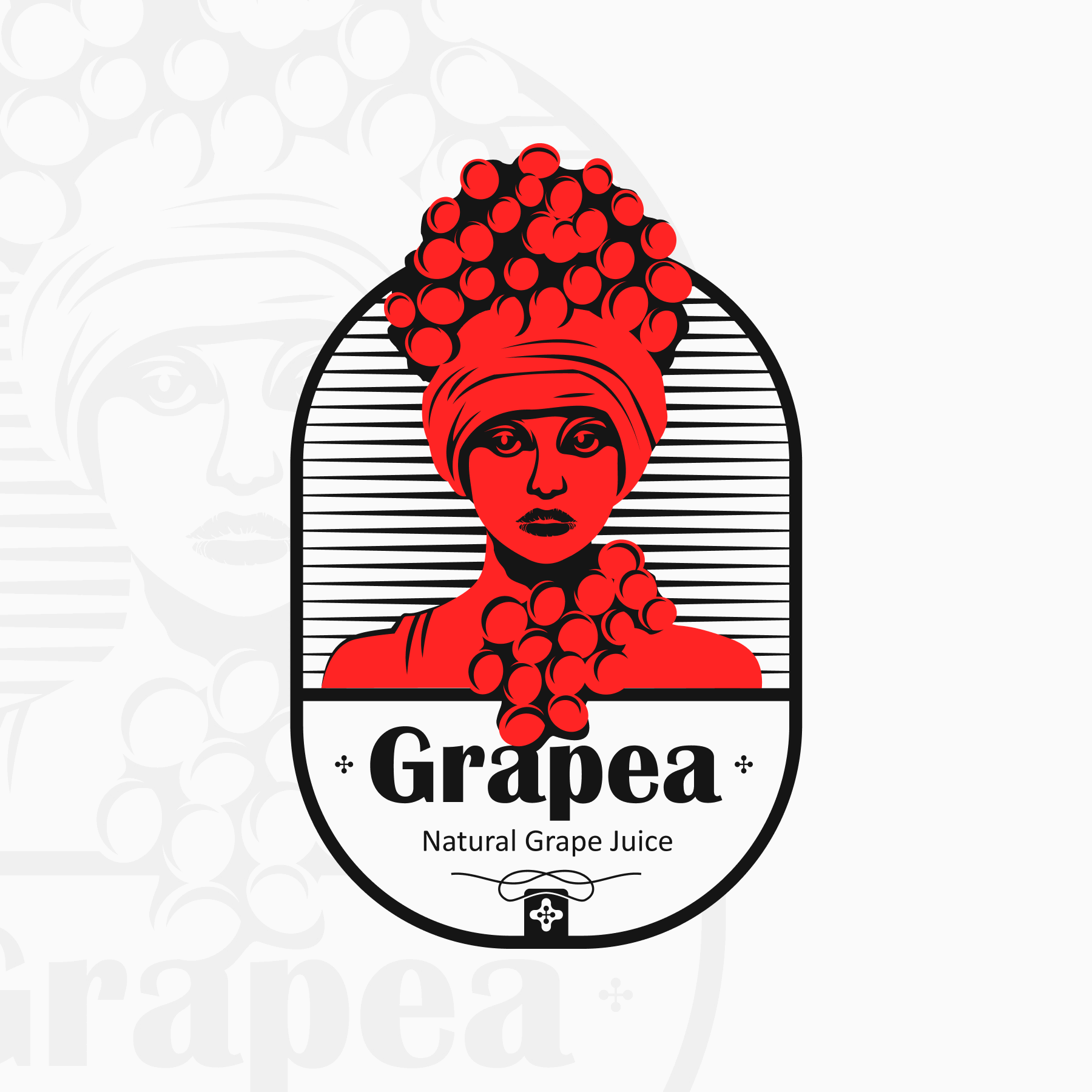 Grapea ® Натуральный виноградный сок — Изображение №3 — Брендинг на Dprofile
