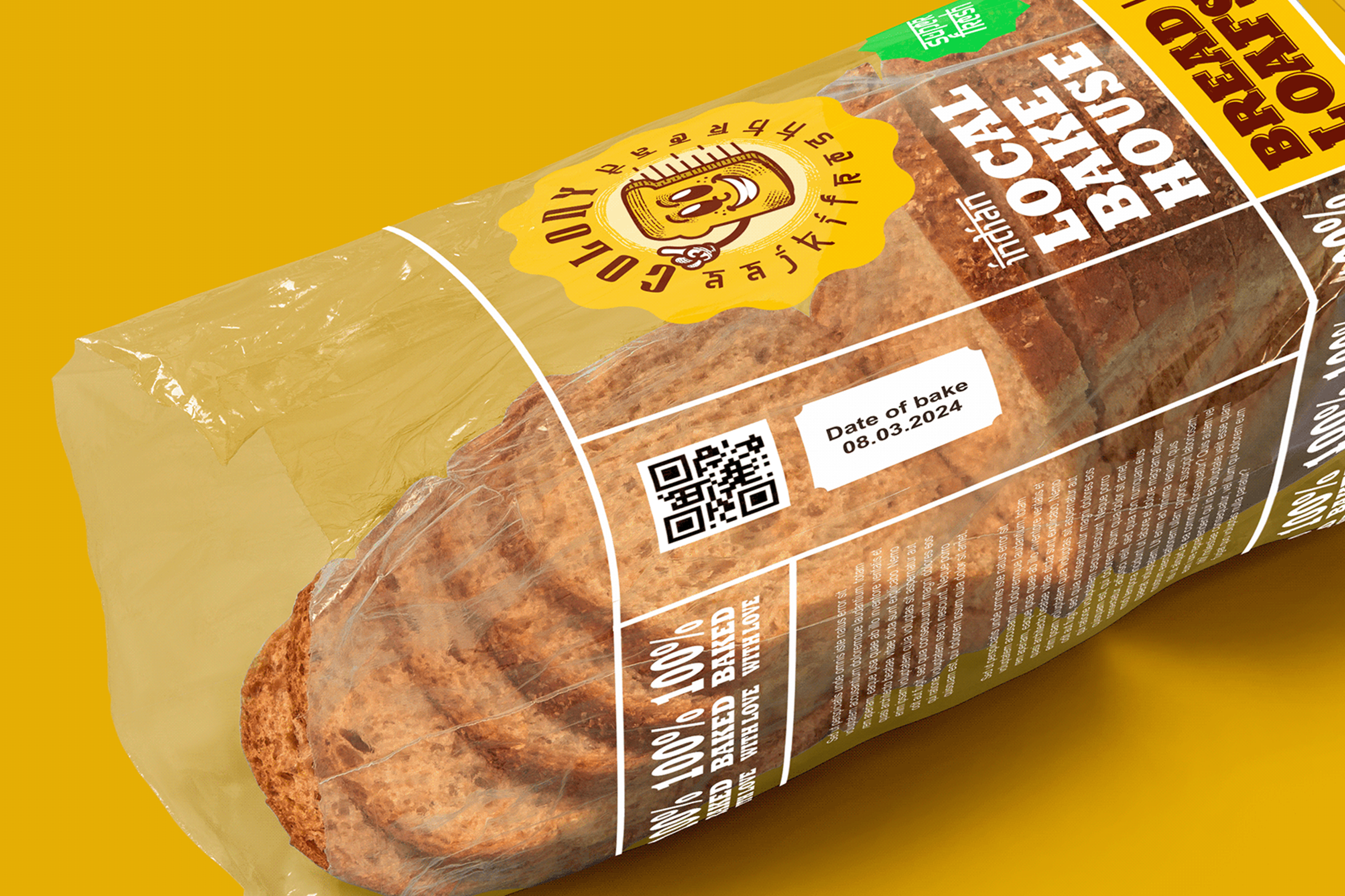 Colony ® Aaj Ki Fresh Bread / Хлеб — Изображение №6 — Брендинг на Dprofile