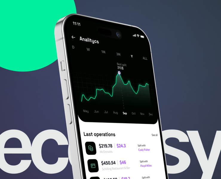 Econsy – Приложение для разделения счета на Dprofile