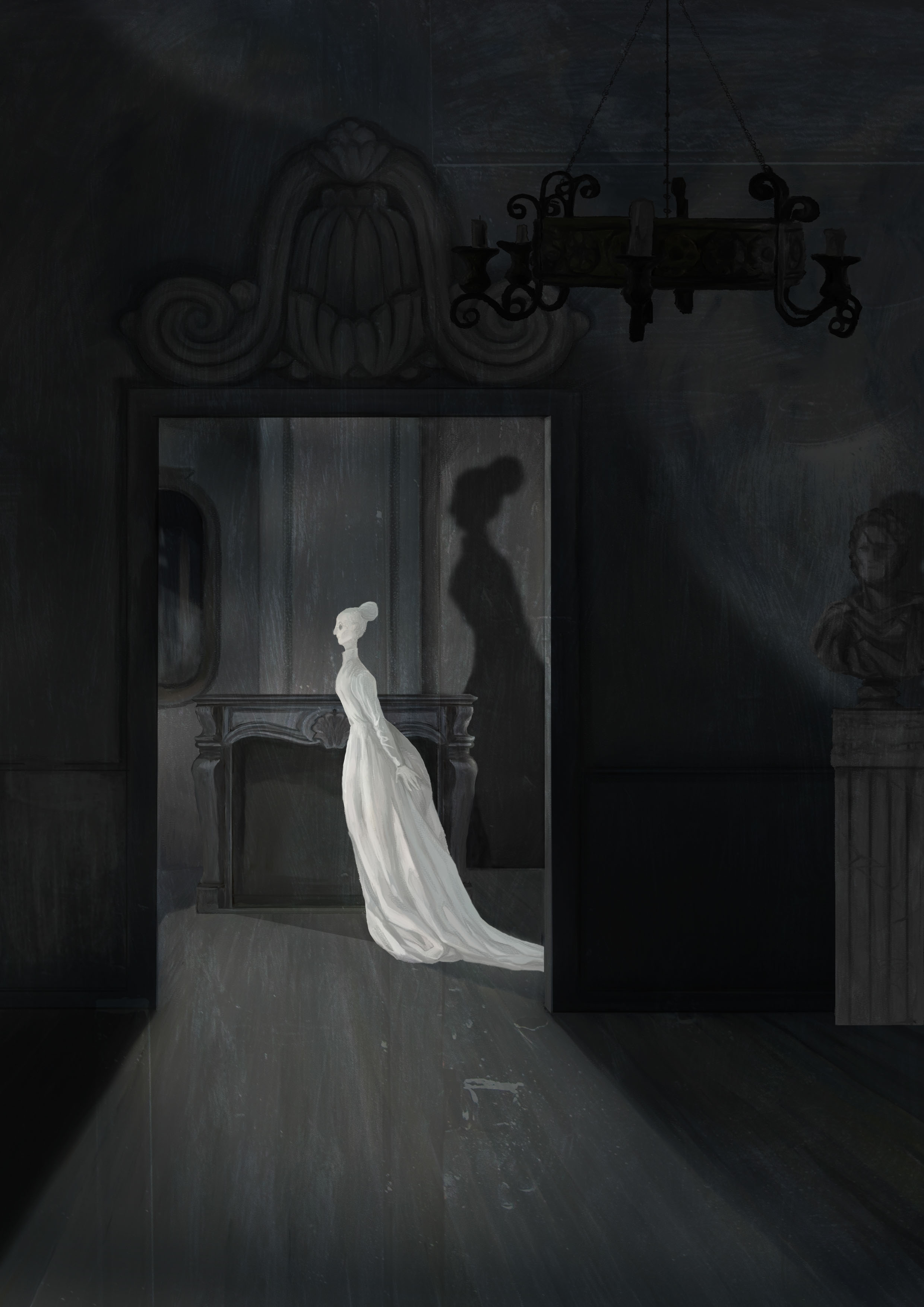 Падение дома Ашеров — Изображение №18 — Иллюстрация, Графика на Dprofile