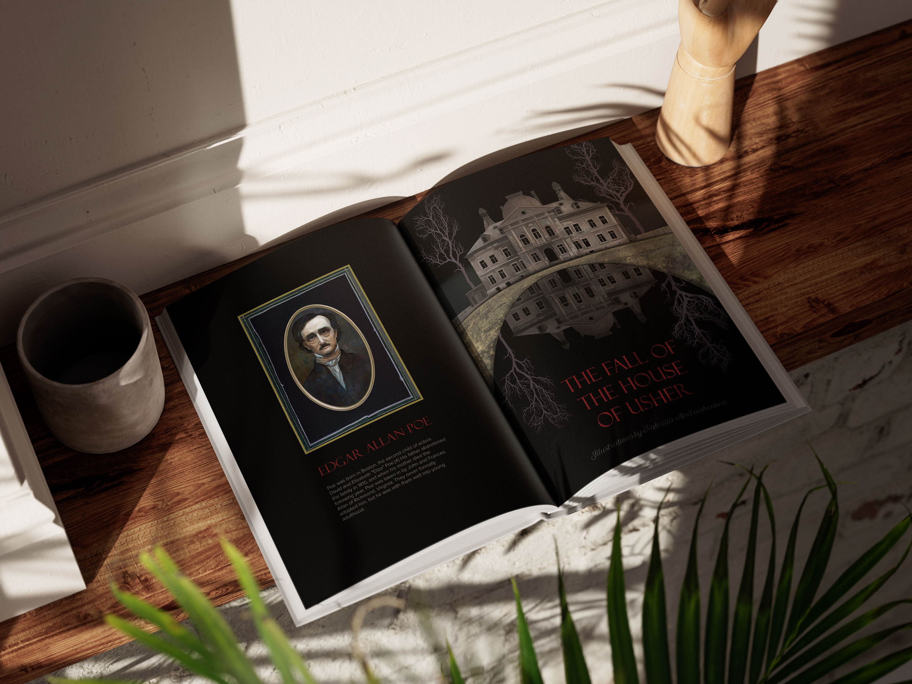 Падение дома Ашеров — Изображение №12 — Иллюстрация, Графика на Dprofile