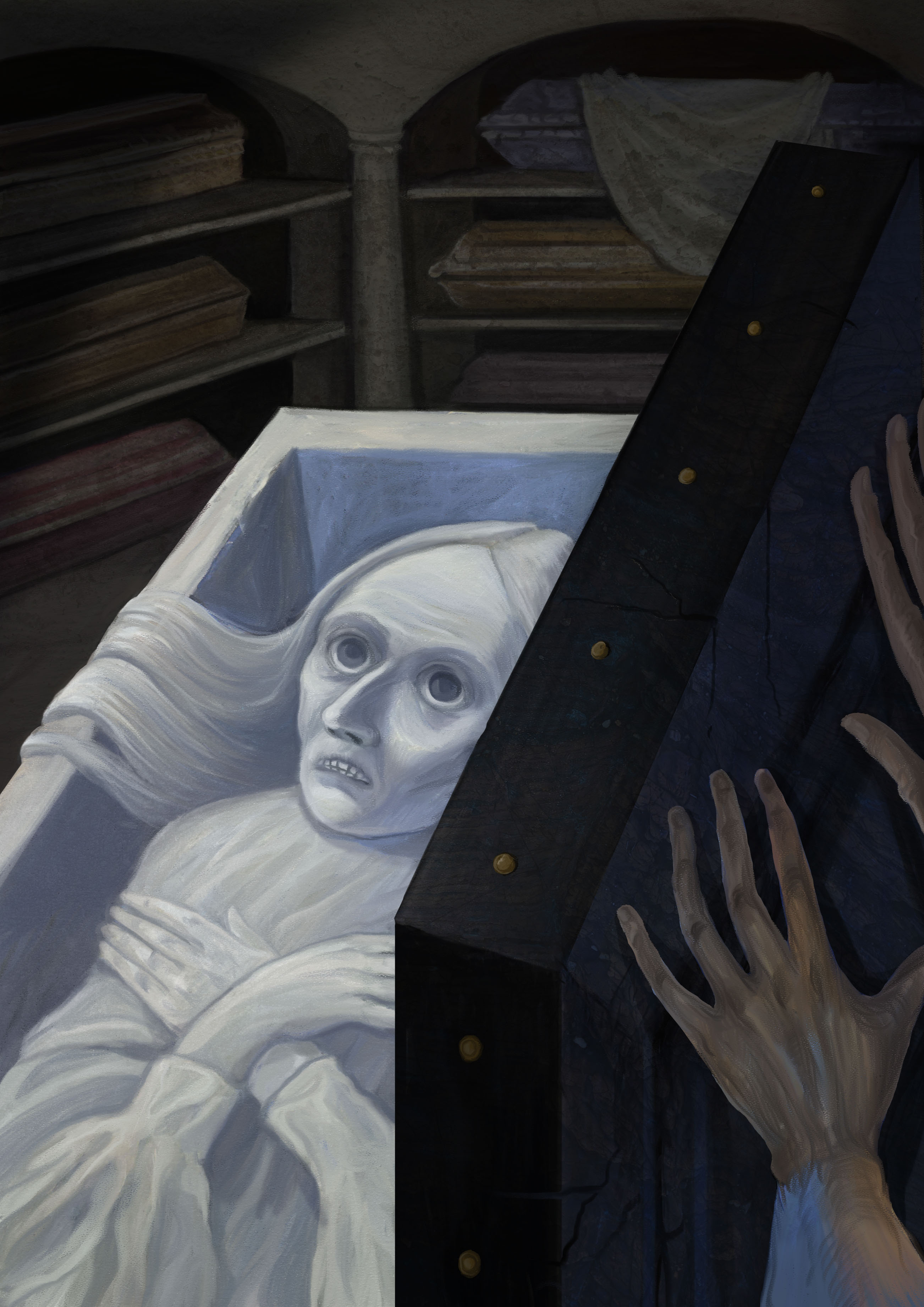 Падение дома Ашеров — Изображение №24 — Иллюстрация, Графика на Dprofile