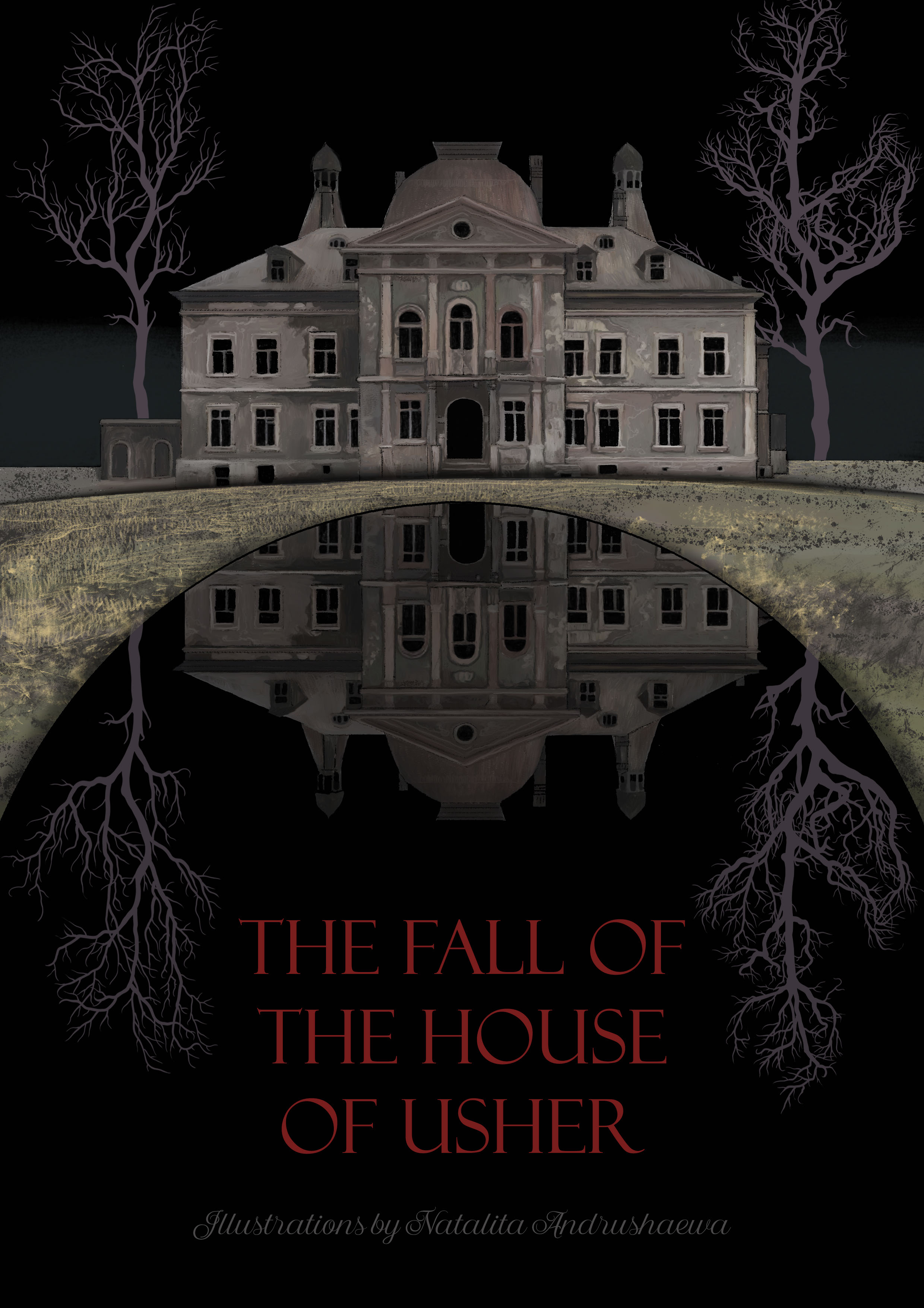 Падение дома Ашеров — Изображение №1 — Иллюстрация, Графика на Dprofile