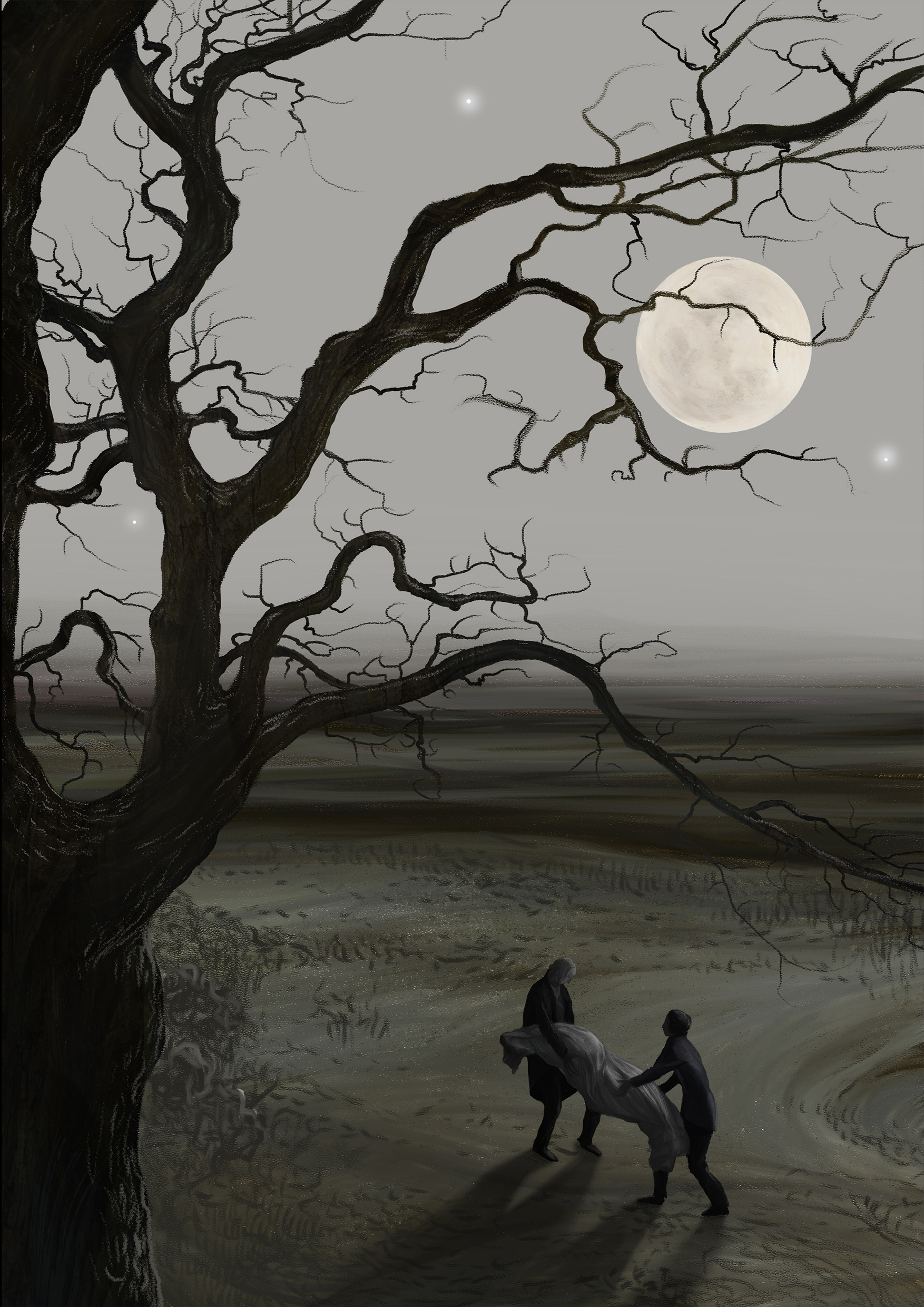 Падение дома Ашеров — Изображение №21 — Иллюстрация, Графика на Dprofile