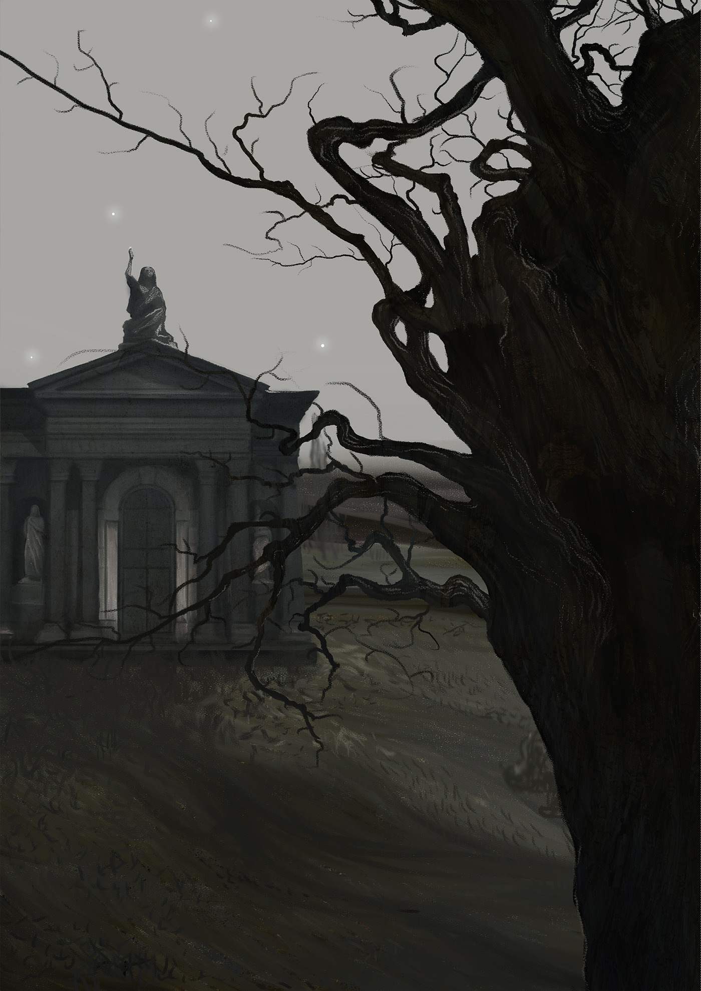 Падение дома Ашеров — Изображение №20 — Иллюстрация, Графика на Dprofile