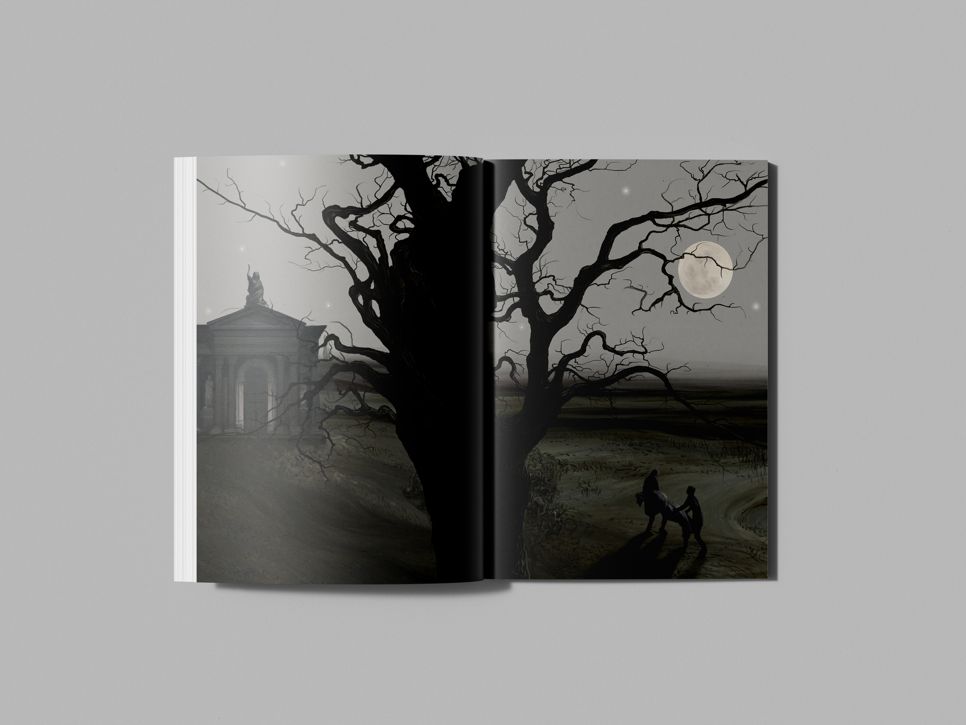 Падение дома Ашеров — Изображение №22 — Иллюстрация, Графика на Dprofile