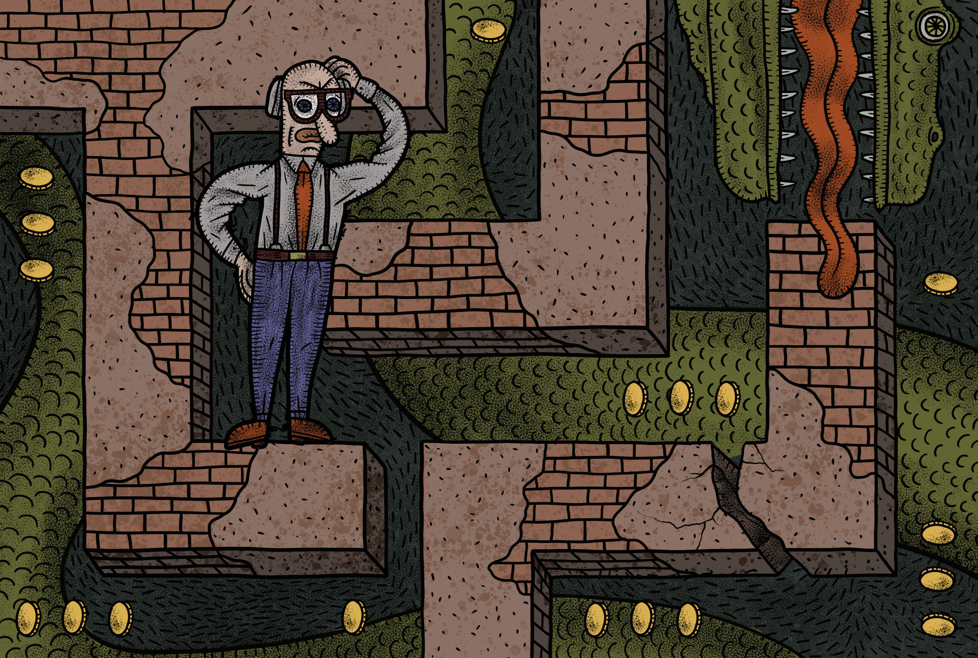 Журнальная иллюстрация — Изображение №8 — Иллюстрация, Графика на Dprofile