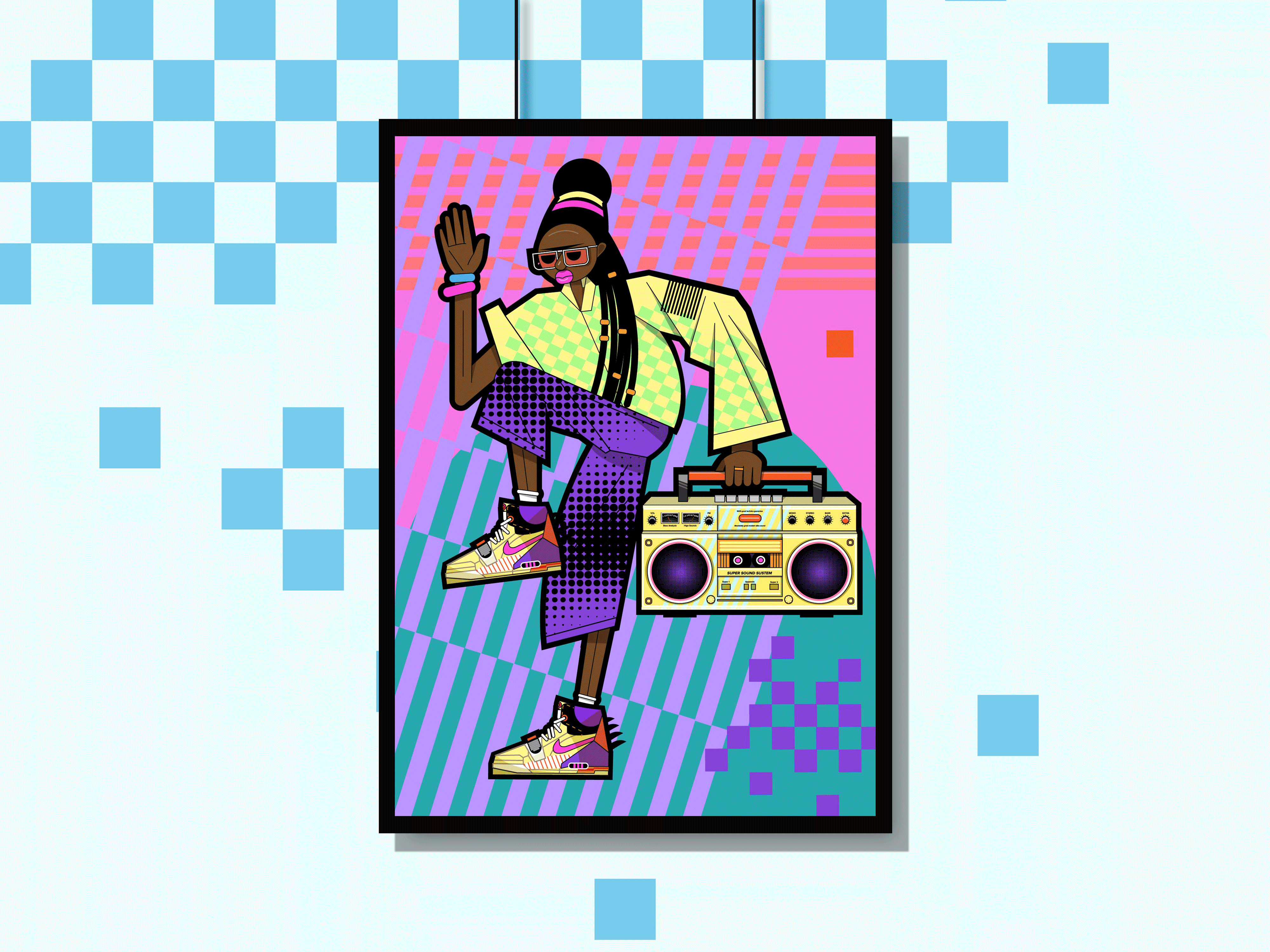 Летняя распродажа кроссовок — Изображение №32 — Брендинг, Иллюстрация на Dprofile