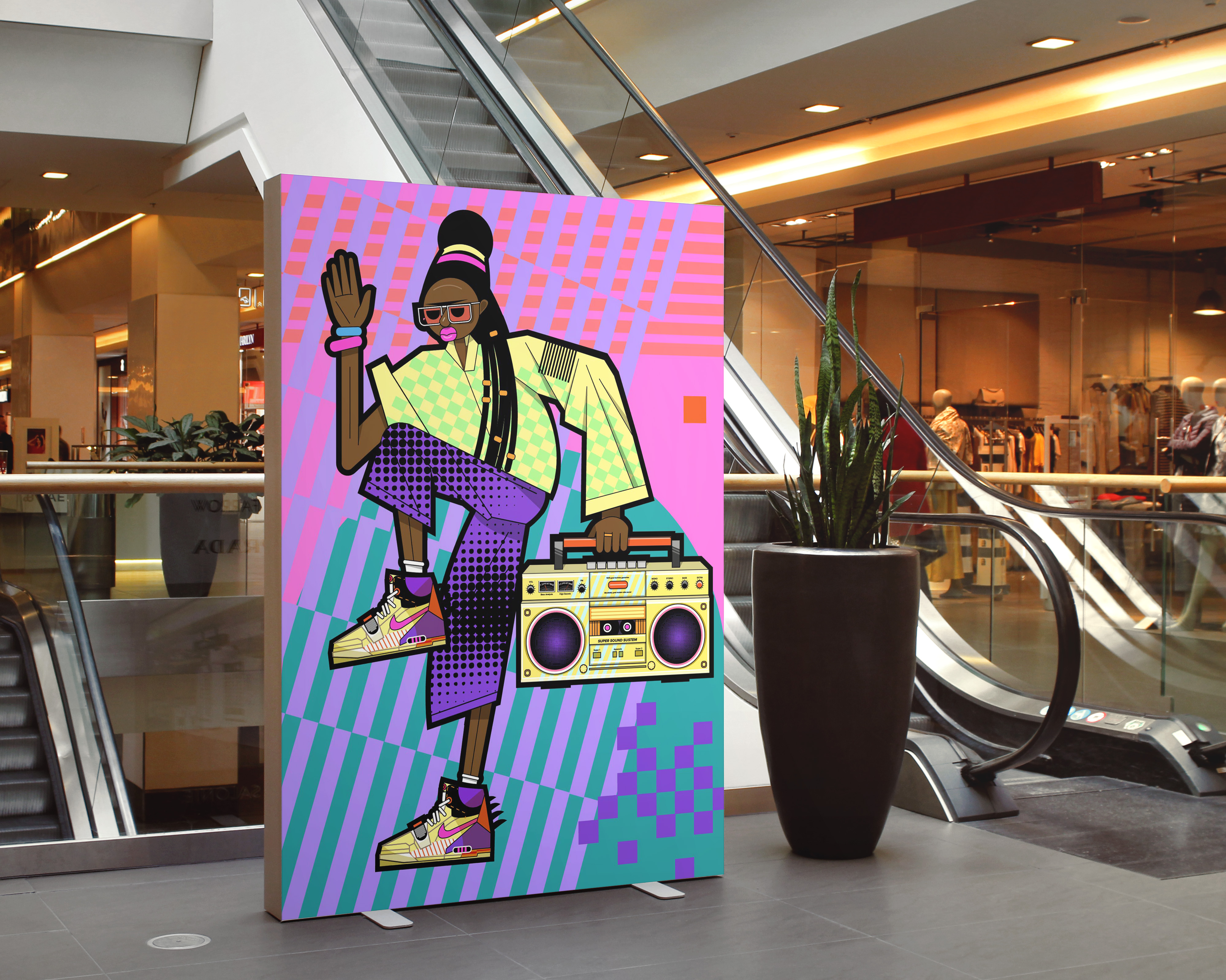 Летняя распродажа кроссовок — Изображение №17 — Брендинг, Иллюстрация на Dprofile