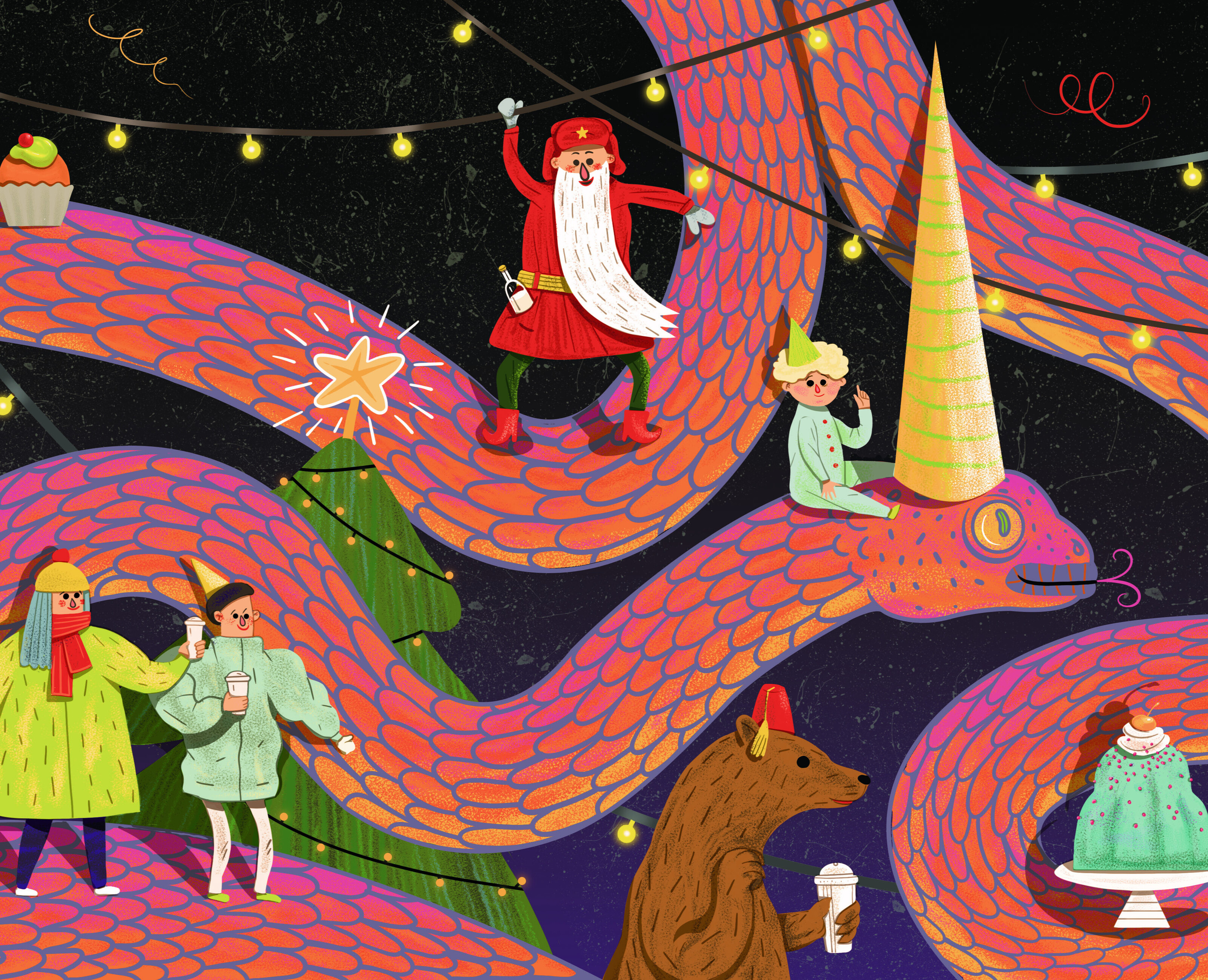 Christmas Illustrations на Dprofile
