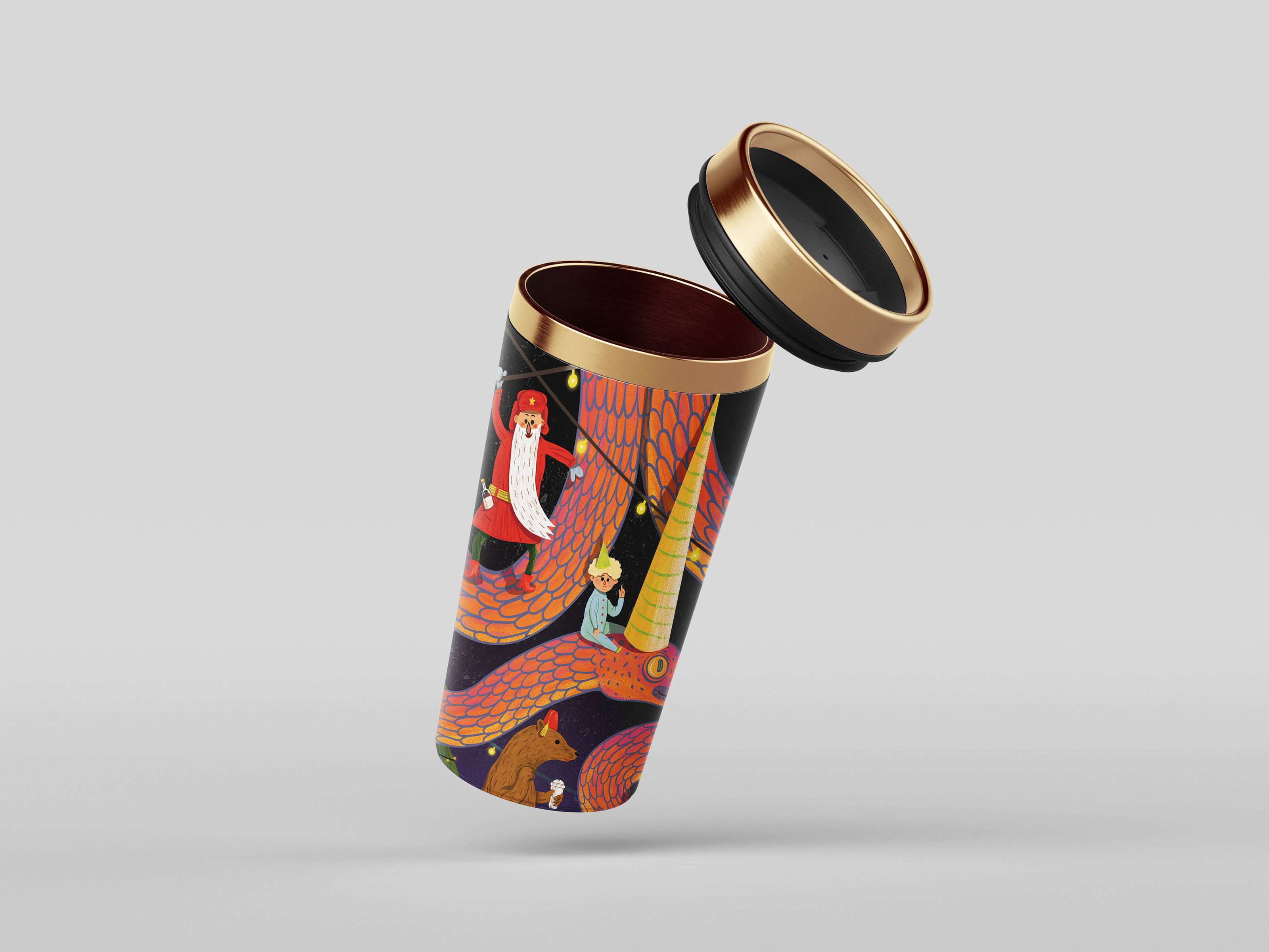 Christmas Illustrations — Изображение №9 — Брендинг, Иллюстрация на Dprofile