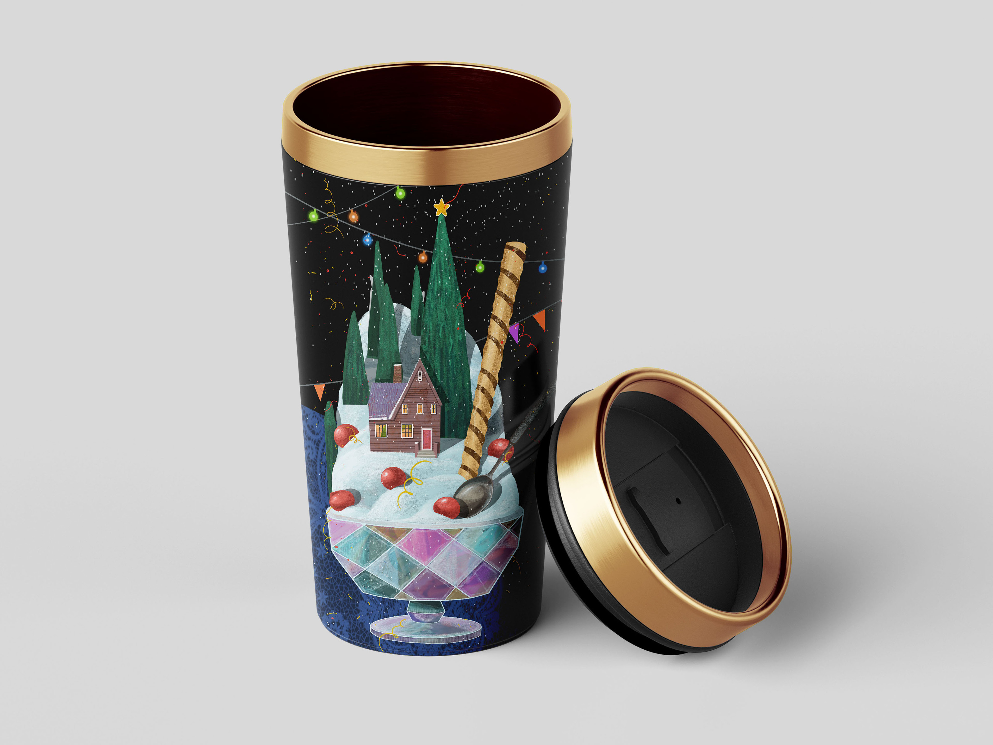 Christmas Illustrations — Изображение №14 — Брендинг, Иллюстрация на Dprofile