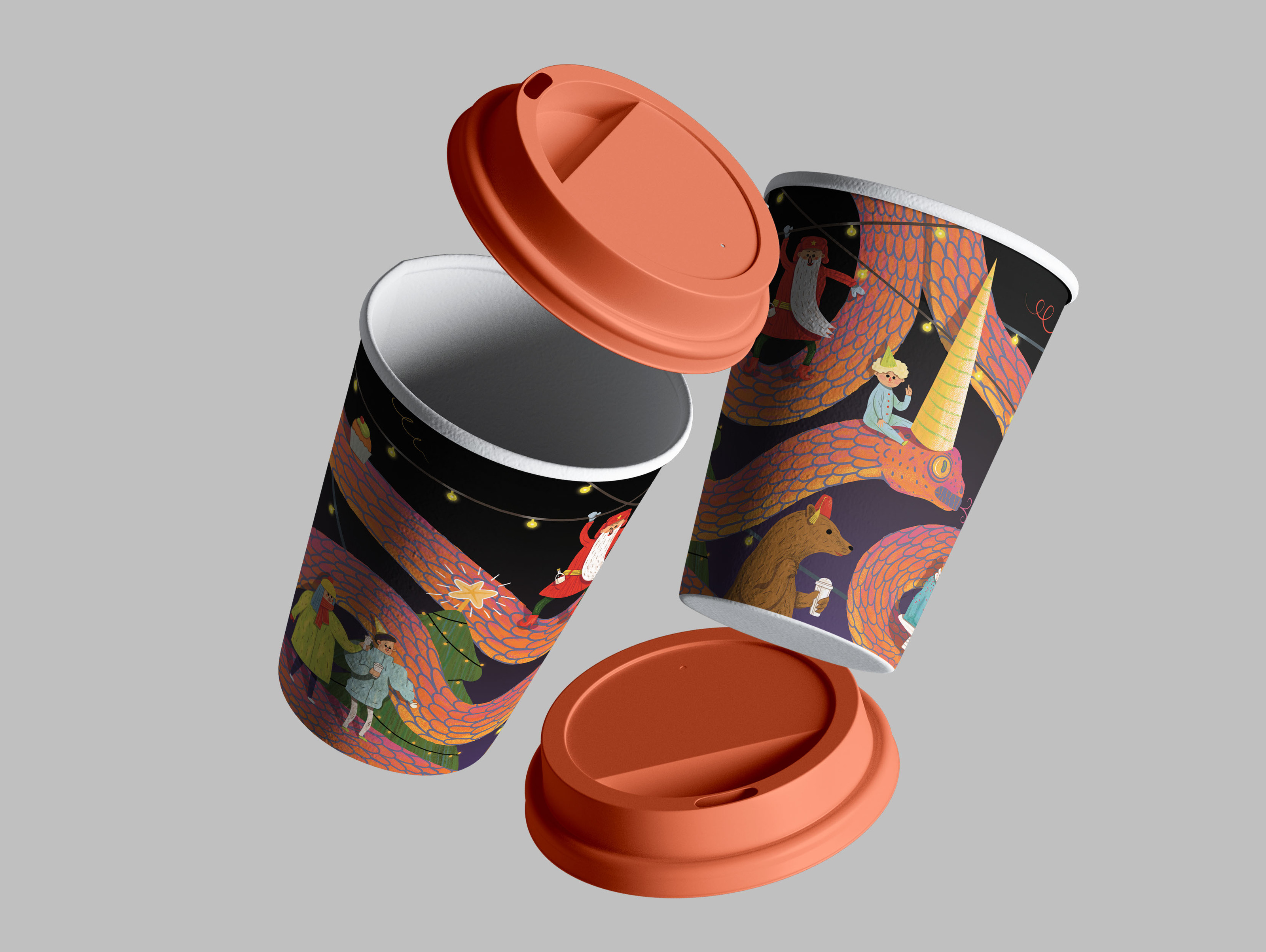 Christmas Illustrations — Изображение №8 — Брендинг, Иллюстрация на Dprofile