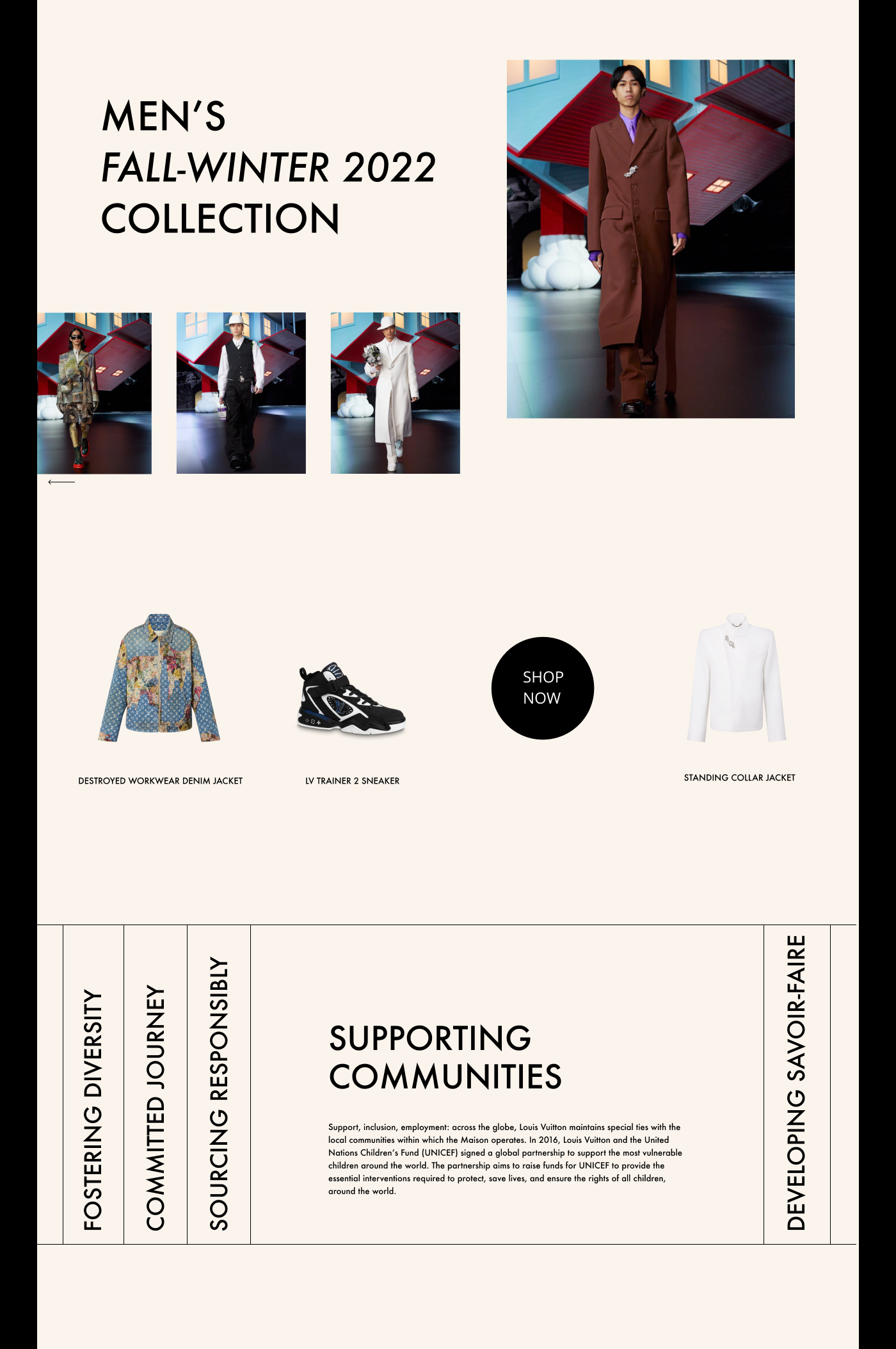 Louis Vuitton | Redesign Concept — Изображение №4 — Интерфейсы, Маркетинг на Dprofile