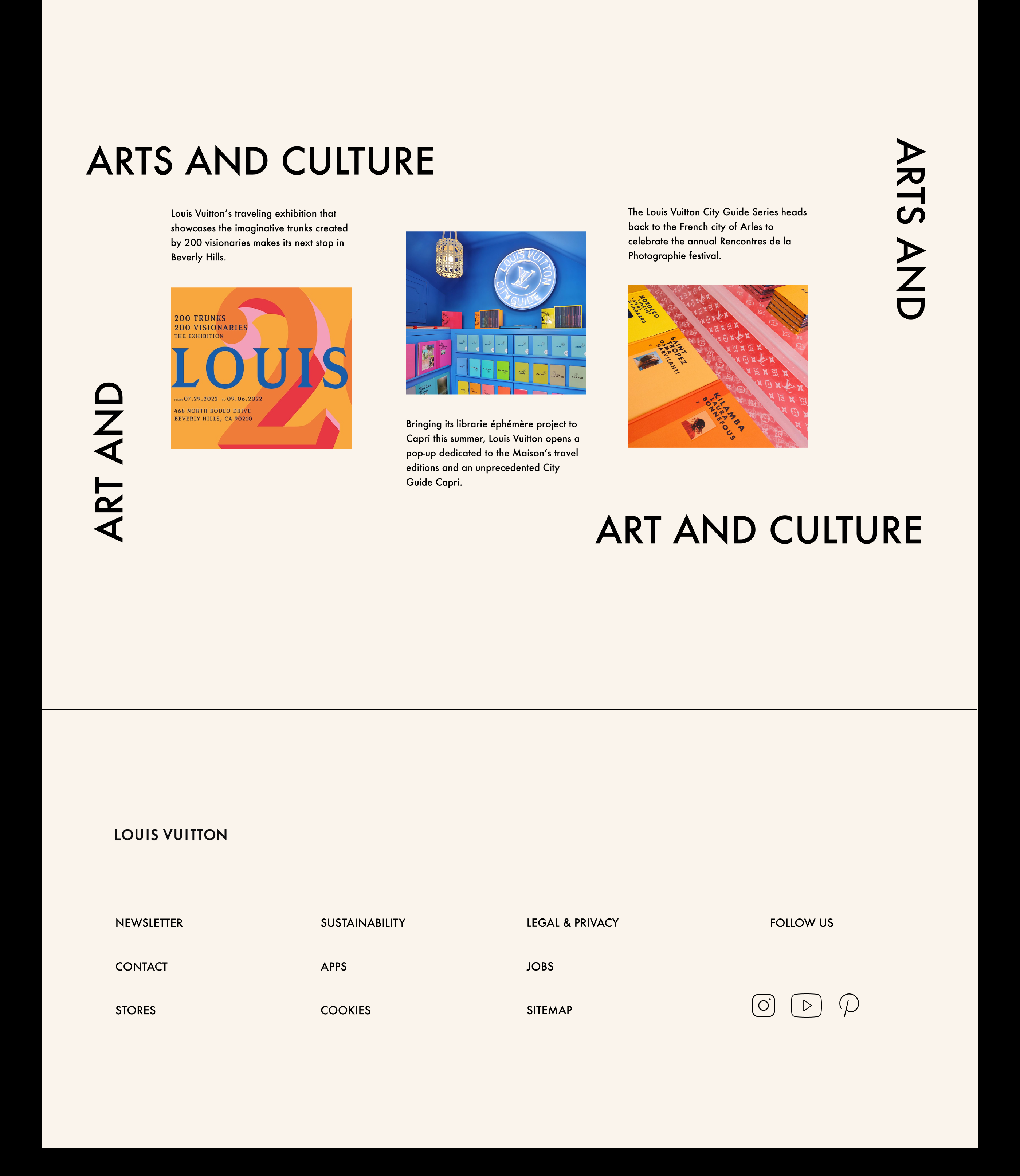 Louis Vuitton | Redesign Concept — Изображение №5 — Интерфейсы, Маркетинг на Dprofile