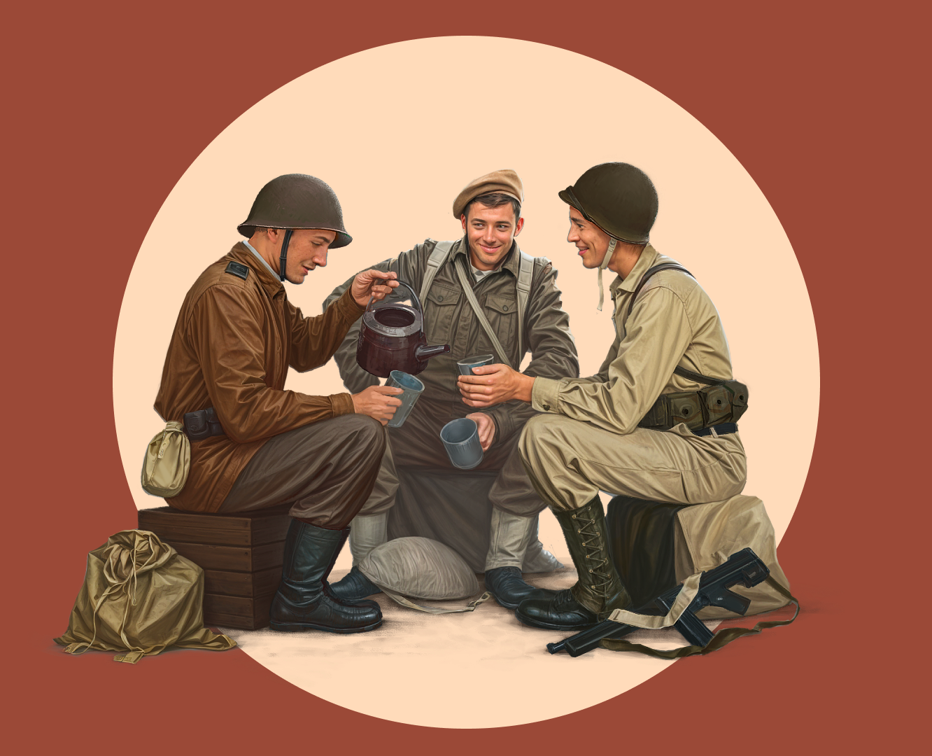 World War Armies art — Иллюстрация на Dprofile
