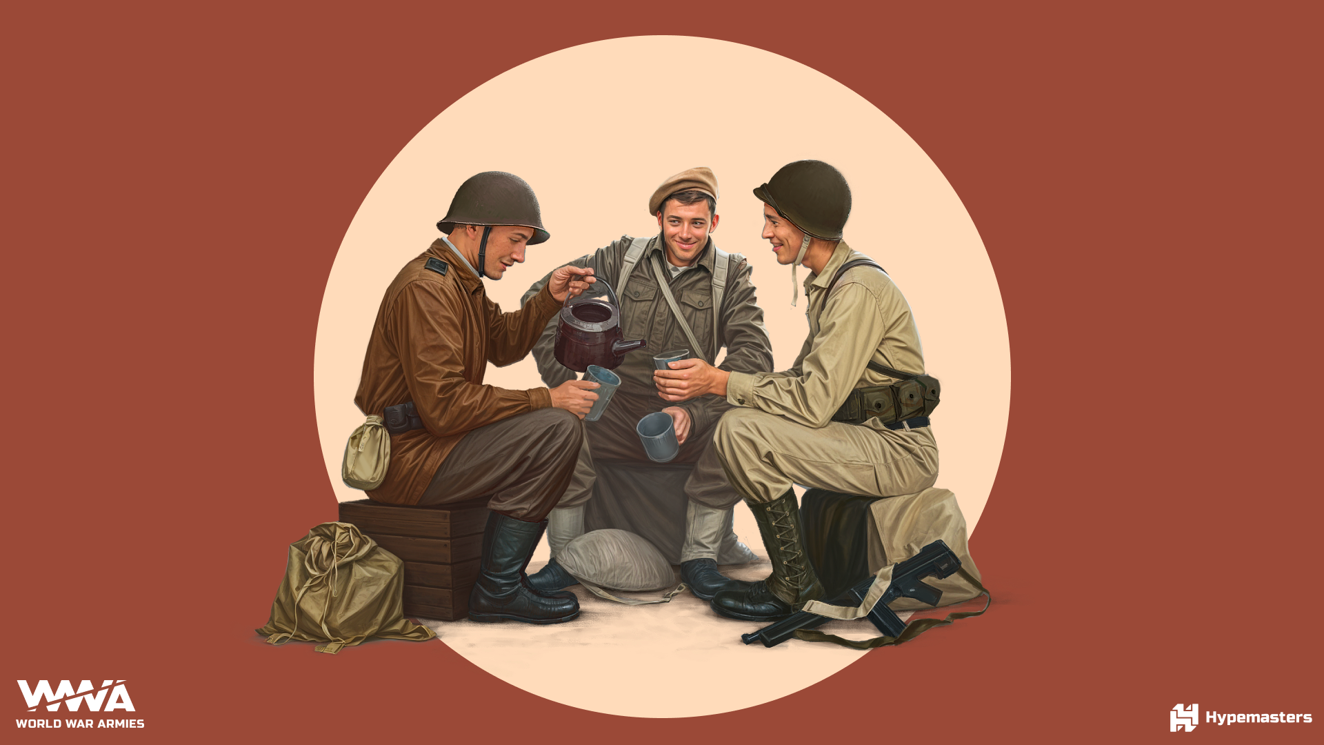 World War Armies art — Изображение №1 — Иллюстрация на Dprofile