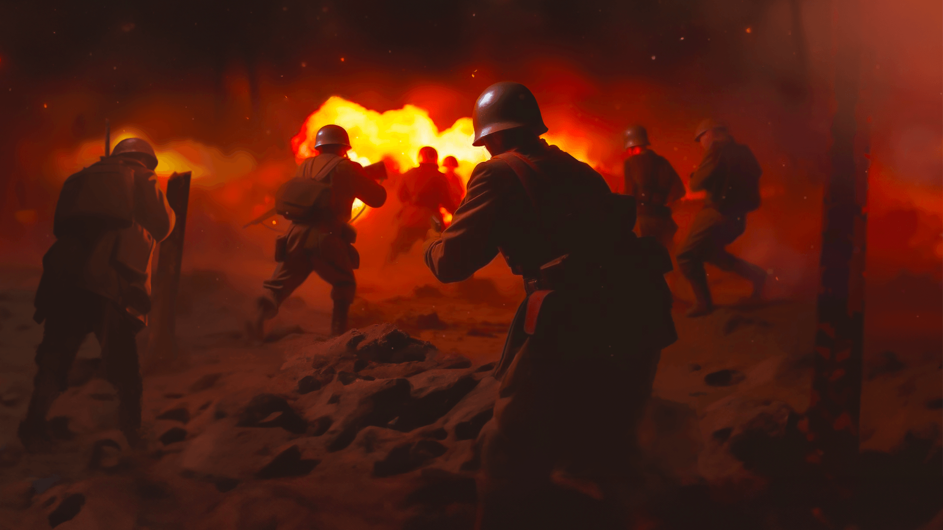 World War Armies art — Изображение №15 — Иллюстрация на Dprofile