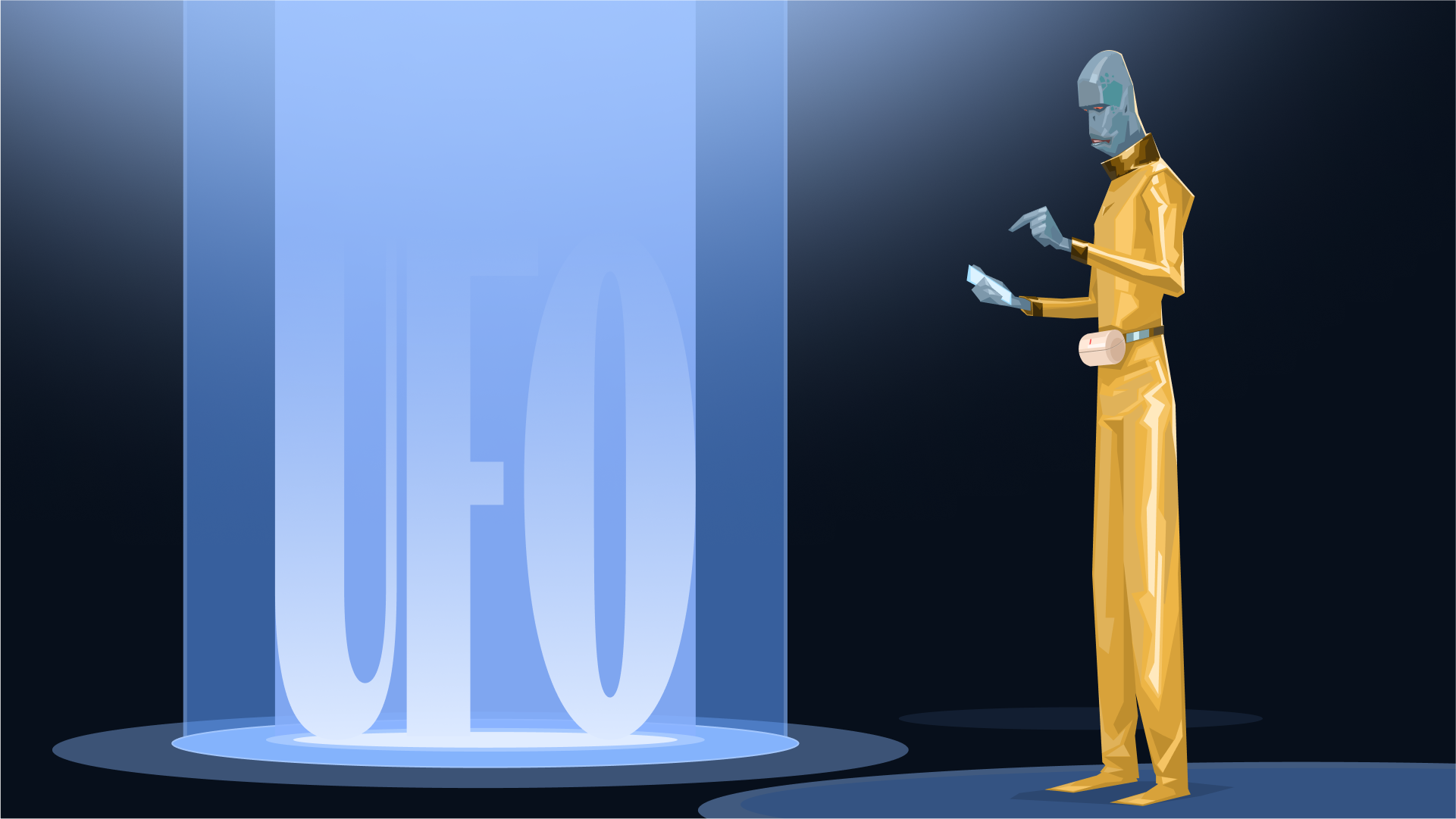 UFO — Изображение №3 — Иллюстрация на Dprofile