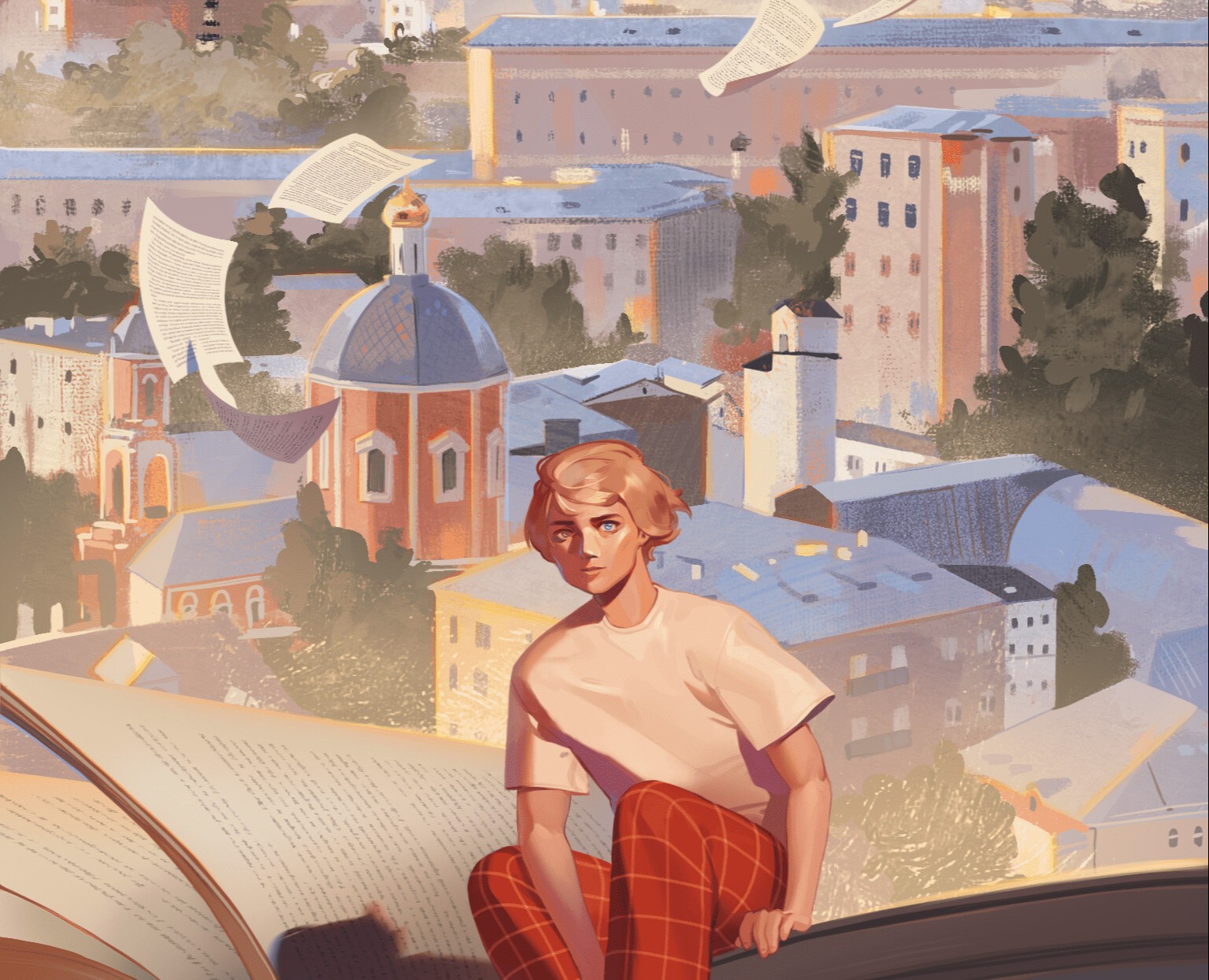 "Пусть это буду я" — Иллюстрация на Dprofile