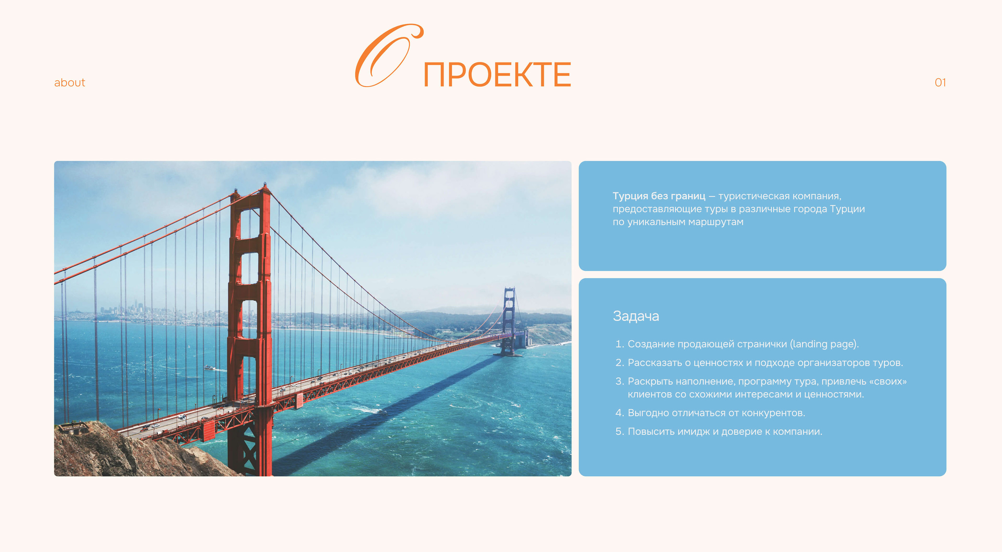 Лендинг для авторских туров в Турцию | Landing page — Изображение №3 — Интерфейсы на Dprofile