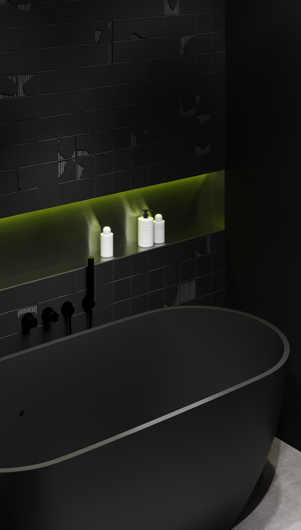 Black Bathroom — Изображение №8 — 3D на Dprofile