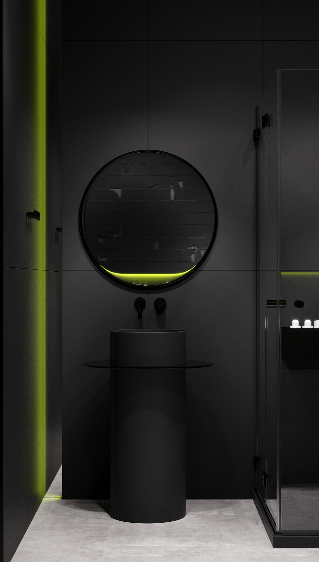 Black Bathroom — Изображение №6 — 3D на Dprofile