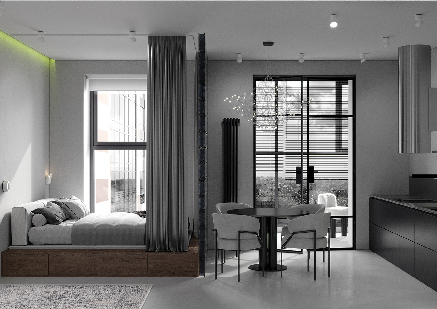 Small Apartment — Изображение №3 — 3D на Dprofile