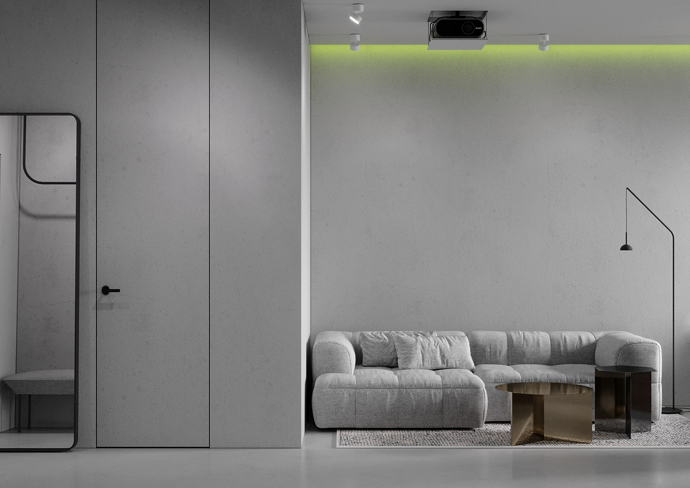 Small Apartment — Изображение №2 — 3D на Dprofile