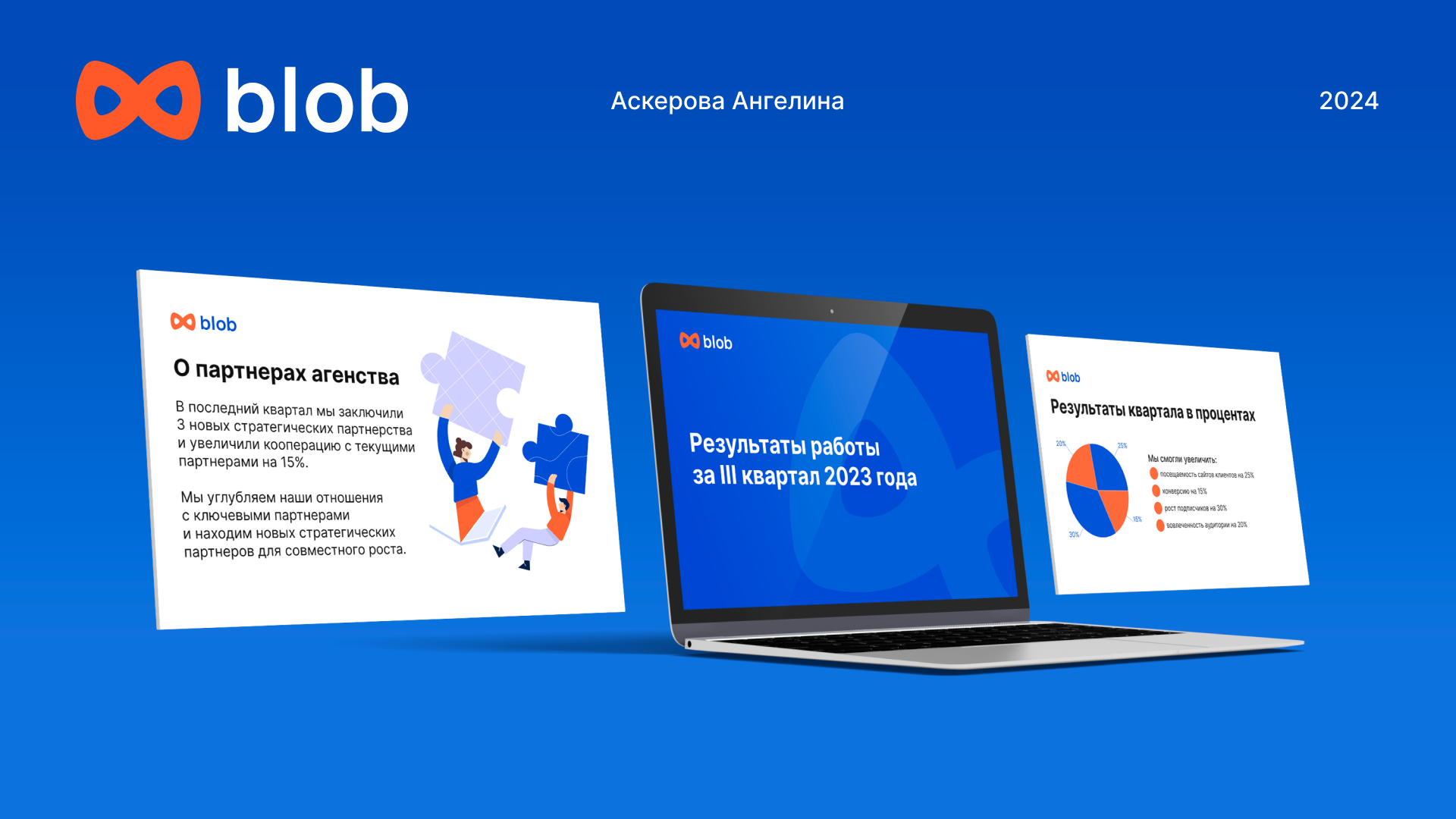 Презентация Blob — Изображение №1 — Брендинг, Маркетинг на Dprofile