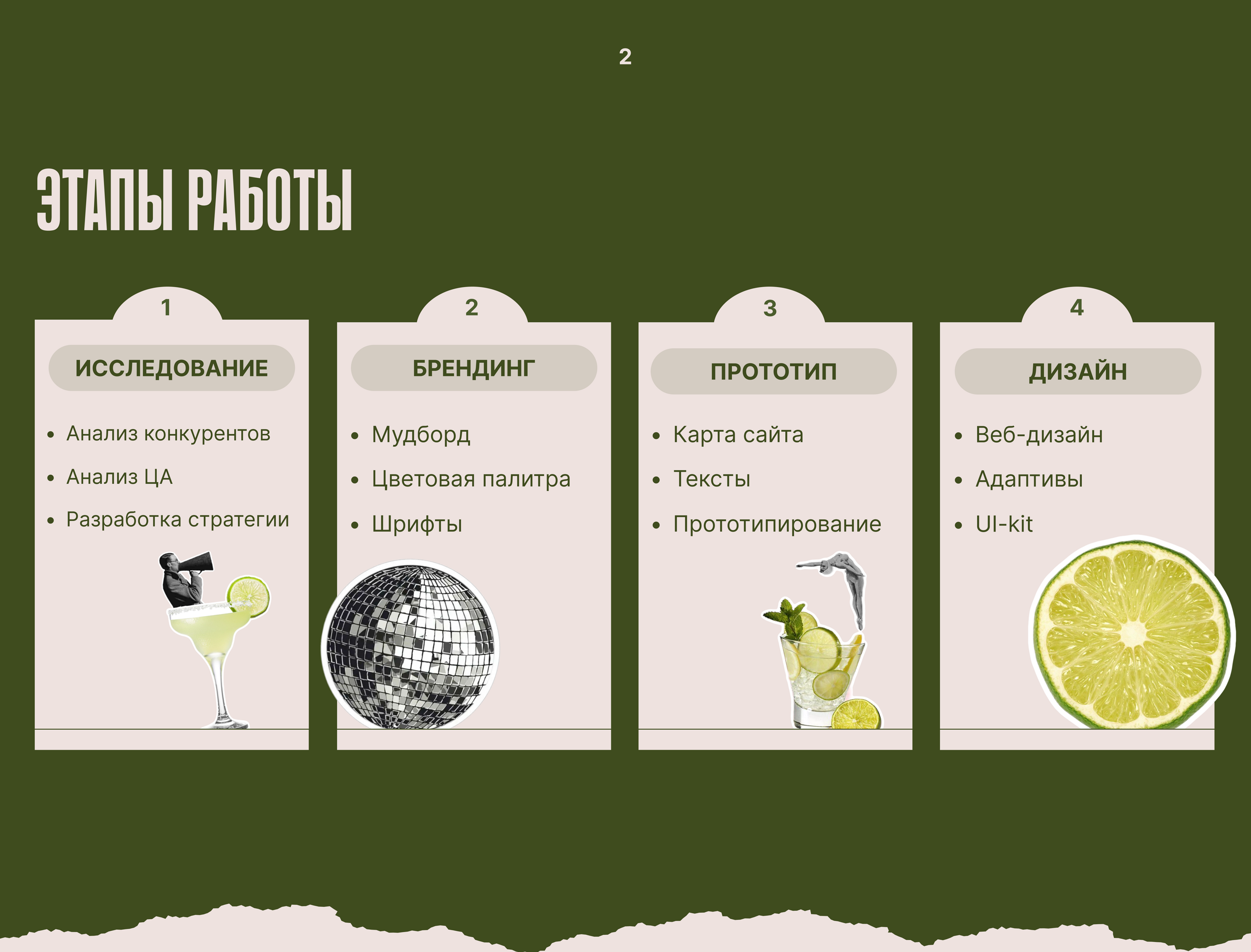 Сайт-визитка для коктейльного бара SAND — Изображение №3 — Интерфейсы, Брендинг на Dprofile