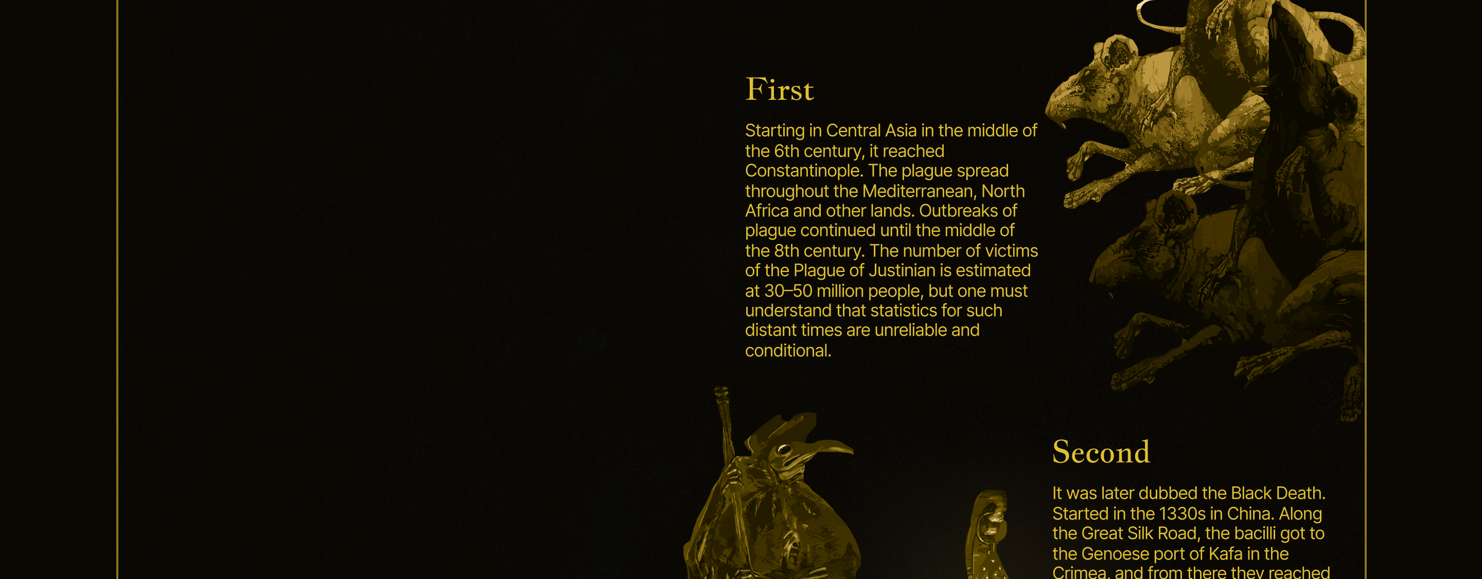 Лонгрид "История чумы" — Изображение №6 — Иллюстрация, Графика на Dprofile