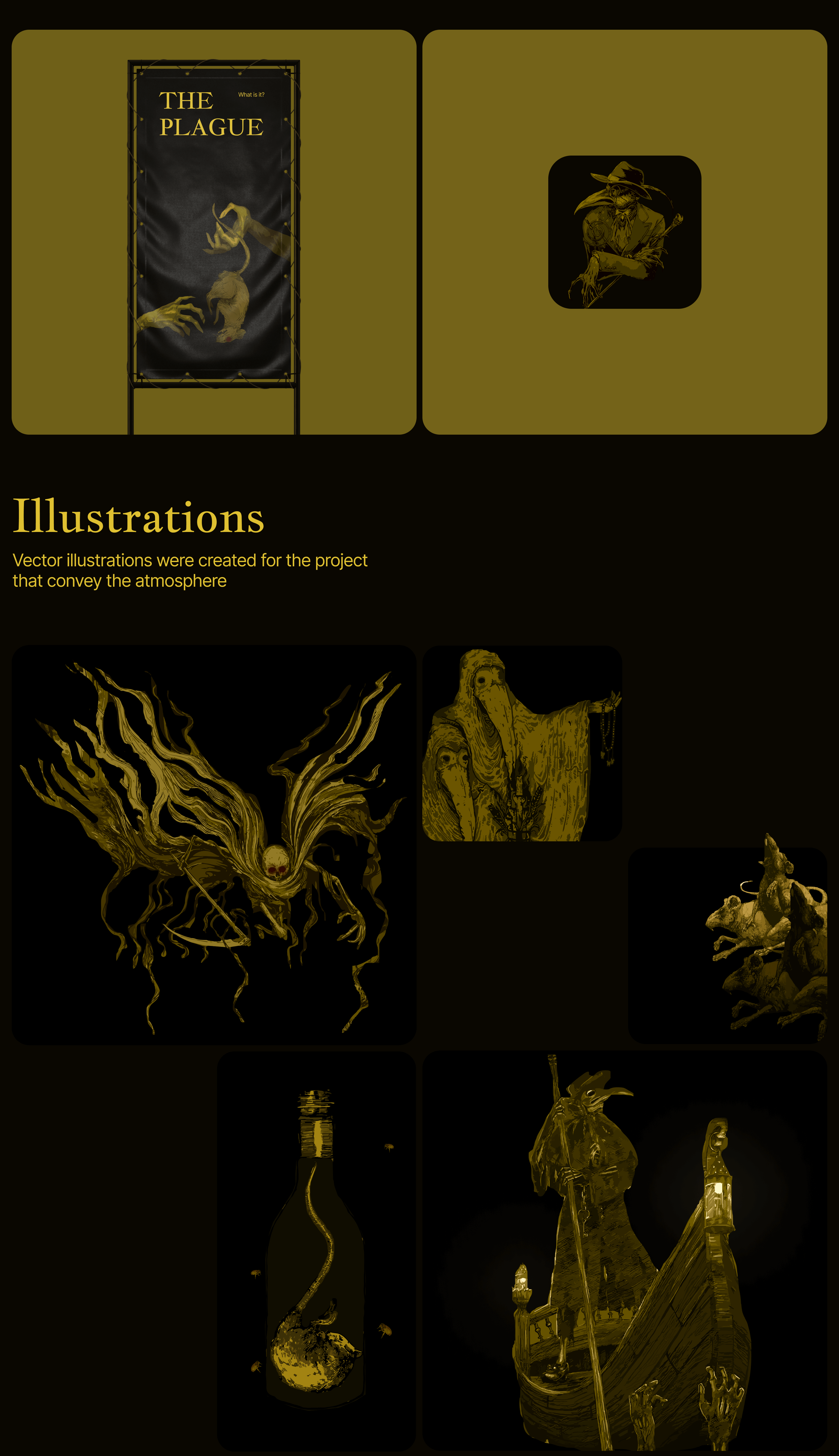 Лонгрид "История чумы" — Изображение №2 — Иллюстрация, Графика на Dprofile