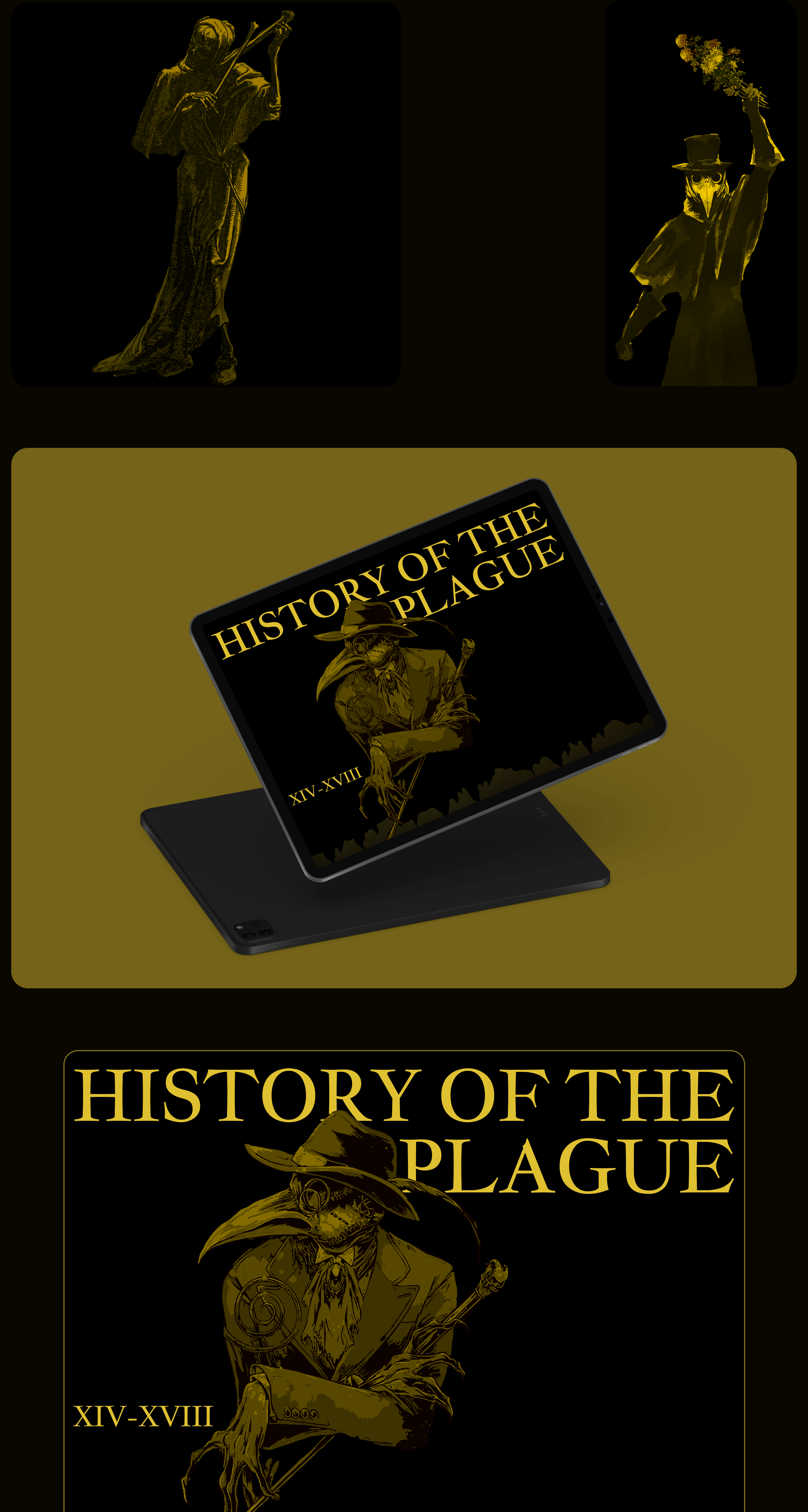 Лонгрид "История чумы" — Изображение №3 — Иллюстрация, Графика на Dprofile