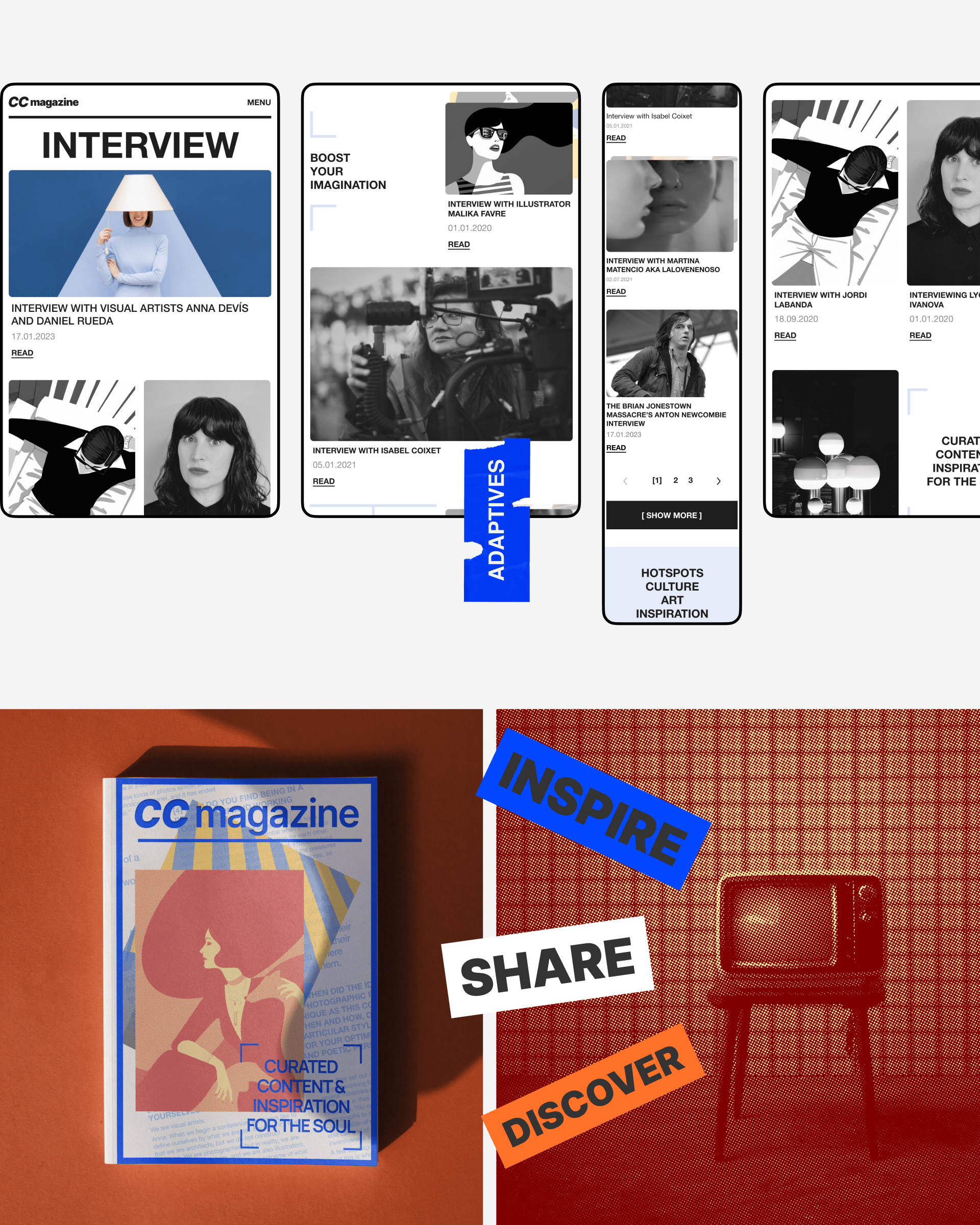 CC Magazine - redesign concept — Изображение №5 — Интерфейсы на Dprofile