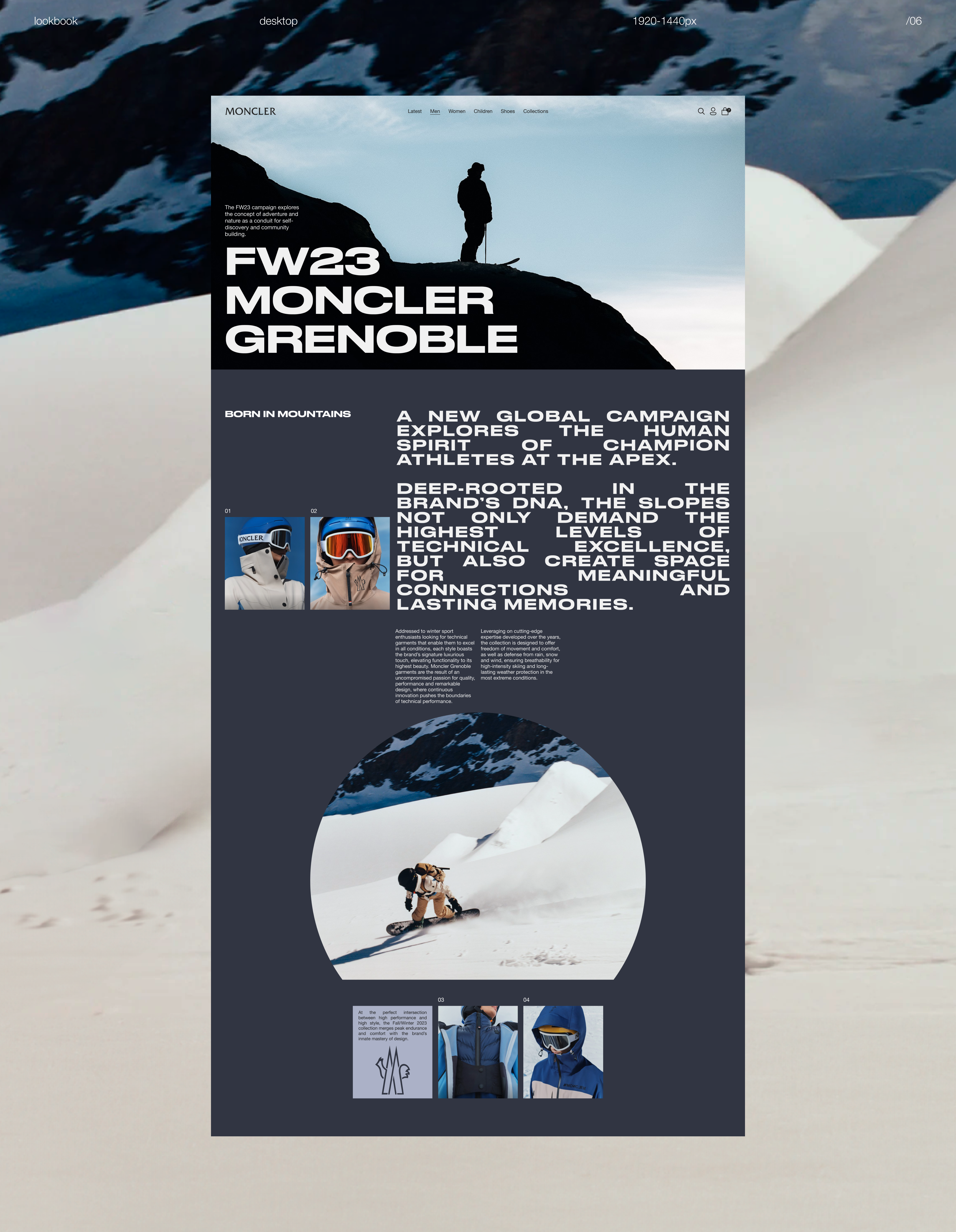 MONCLER | E-Commerce redesign — Изображение №10 — Интерфейсы на Dprofile