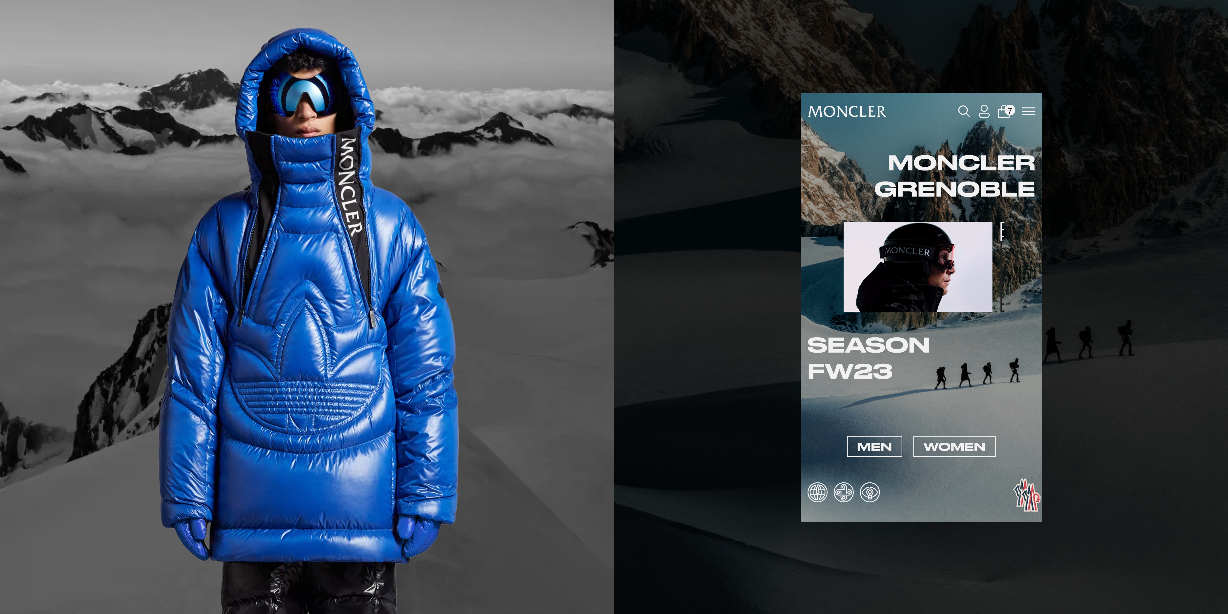 MONCLER | E-Commerce redesign — Изображение №3 — Интерфейсы на Dprofile