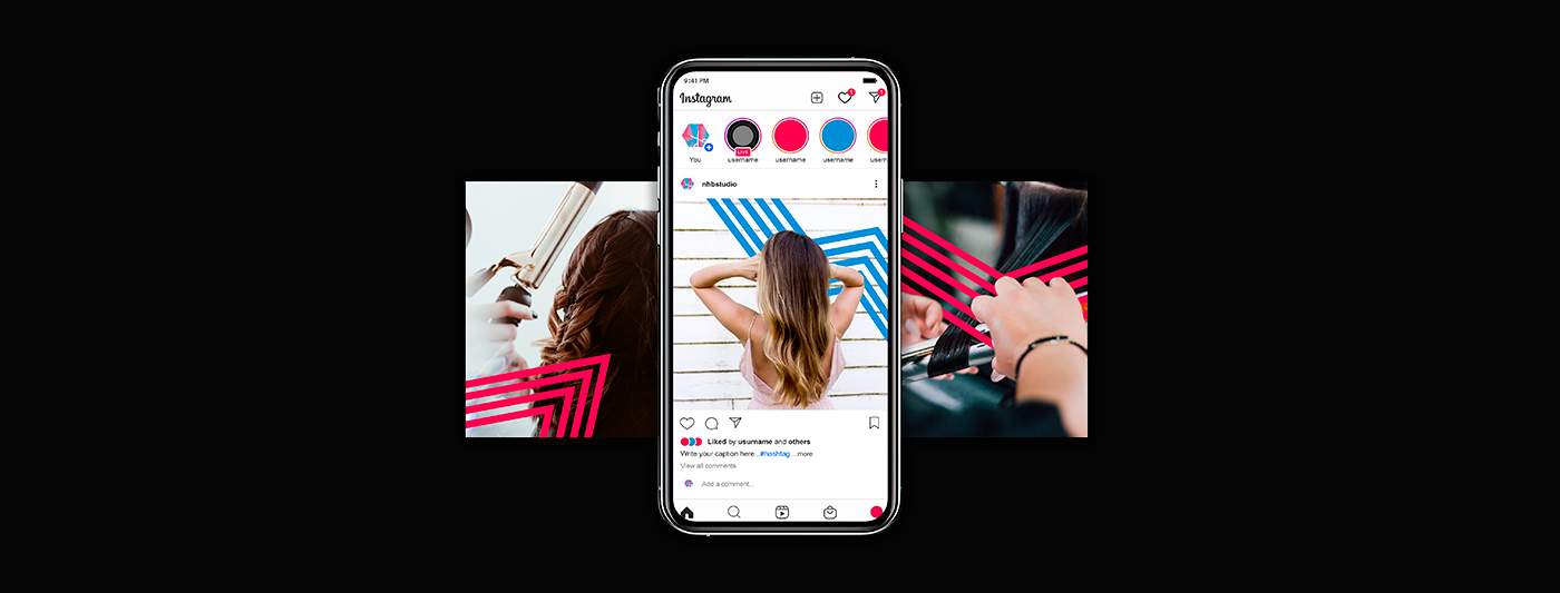 NHB beauty studio | Branding — Изображение №11 — Брендинг, Графика на Dprofile