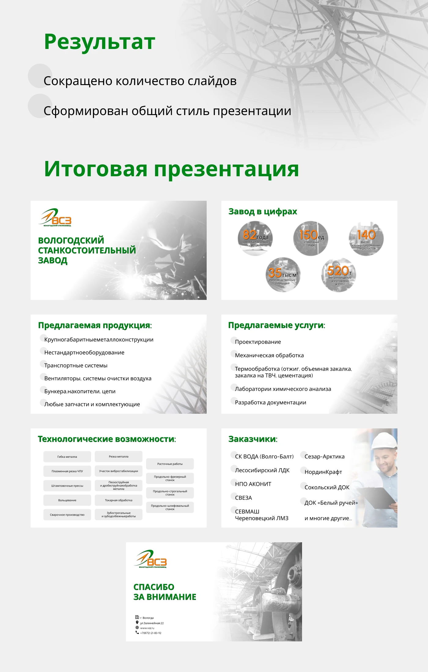 Редизайн презентации — Изображение №6 — Графика, Маркетинг на Dprofile