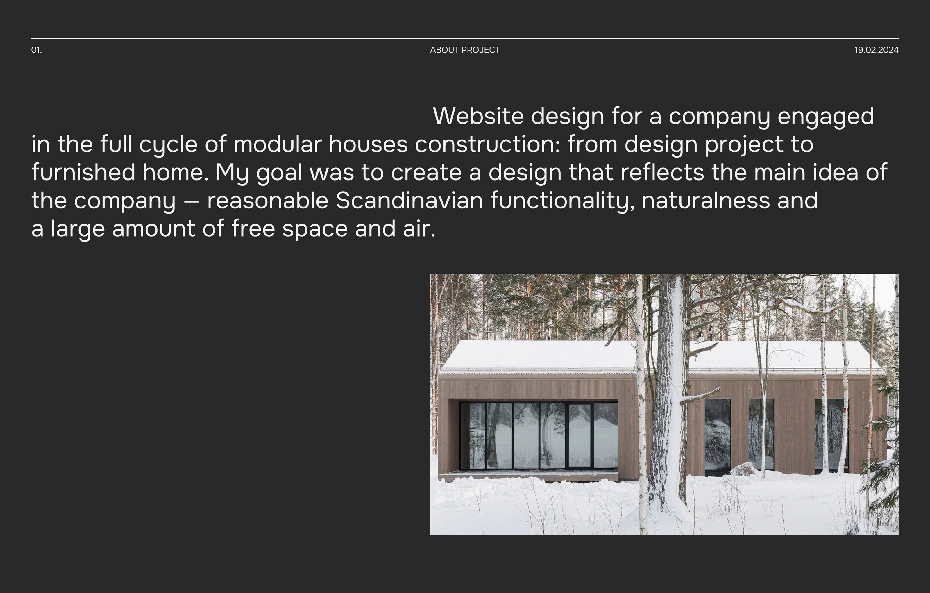 MONOHOUSE | WEBSITE DESIGN | UX/UI — Изображение №1 — Анимация, Интерфейсы на Dprofile