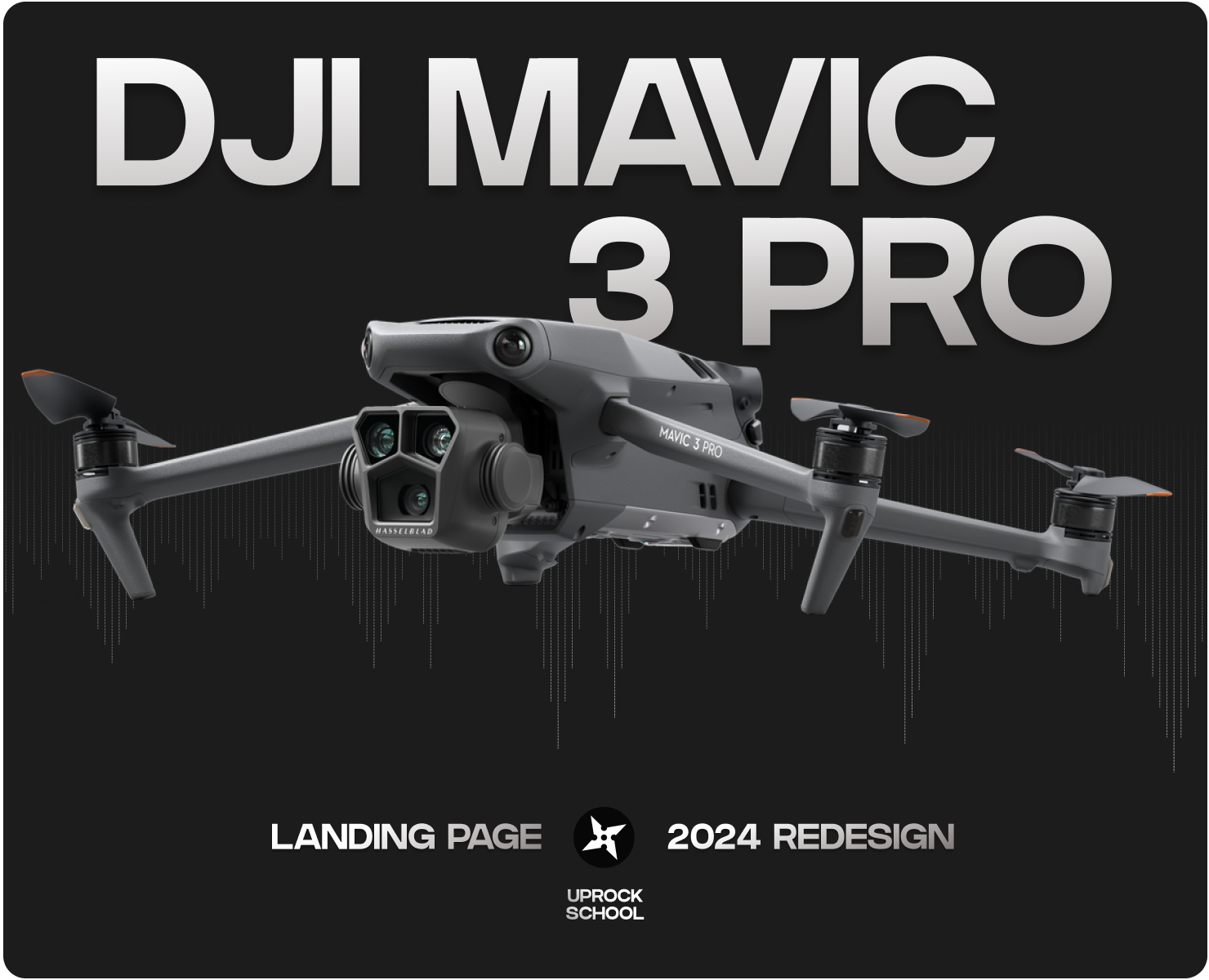 DJI MAVIC 3 PRO | Landing page 2024 на Dprofile