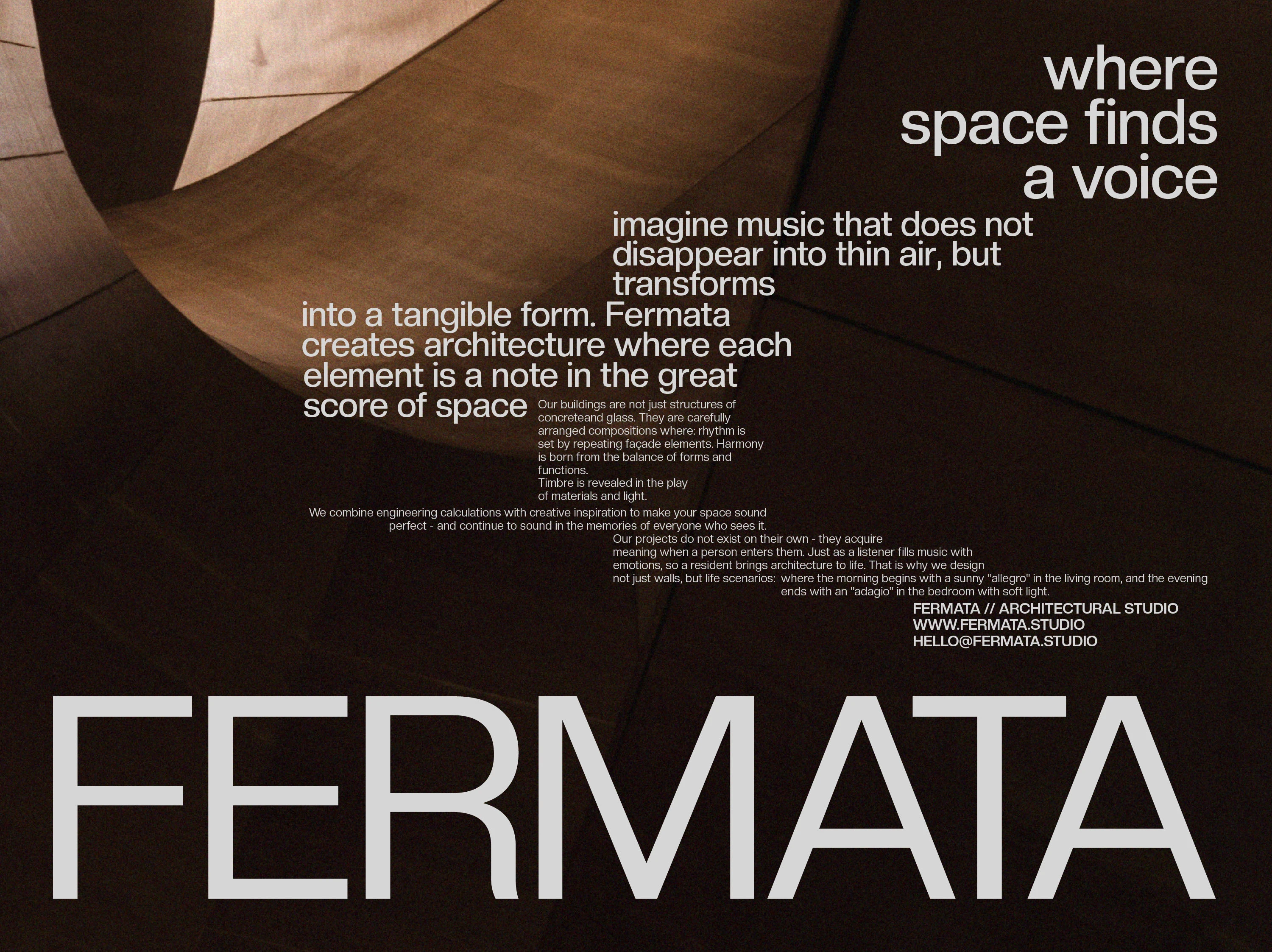 Fermata / айдентика для архитектурной студии — Изображение №1 — Брендинг на Dprofile