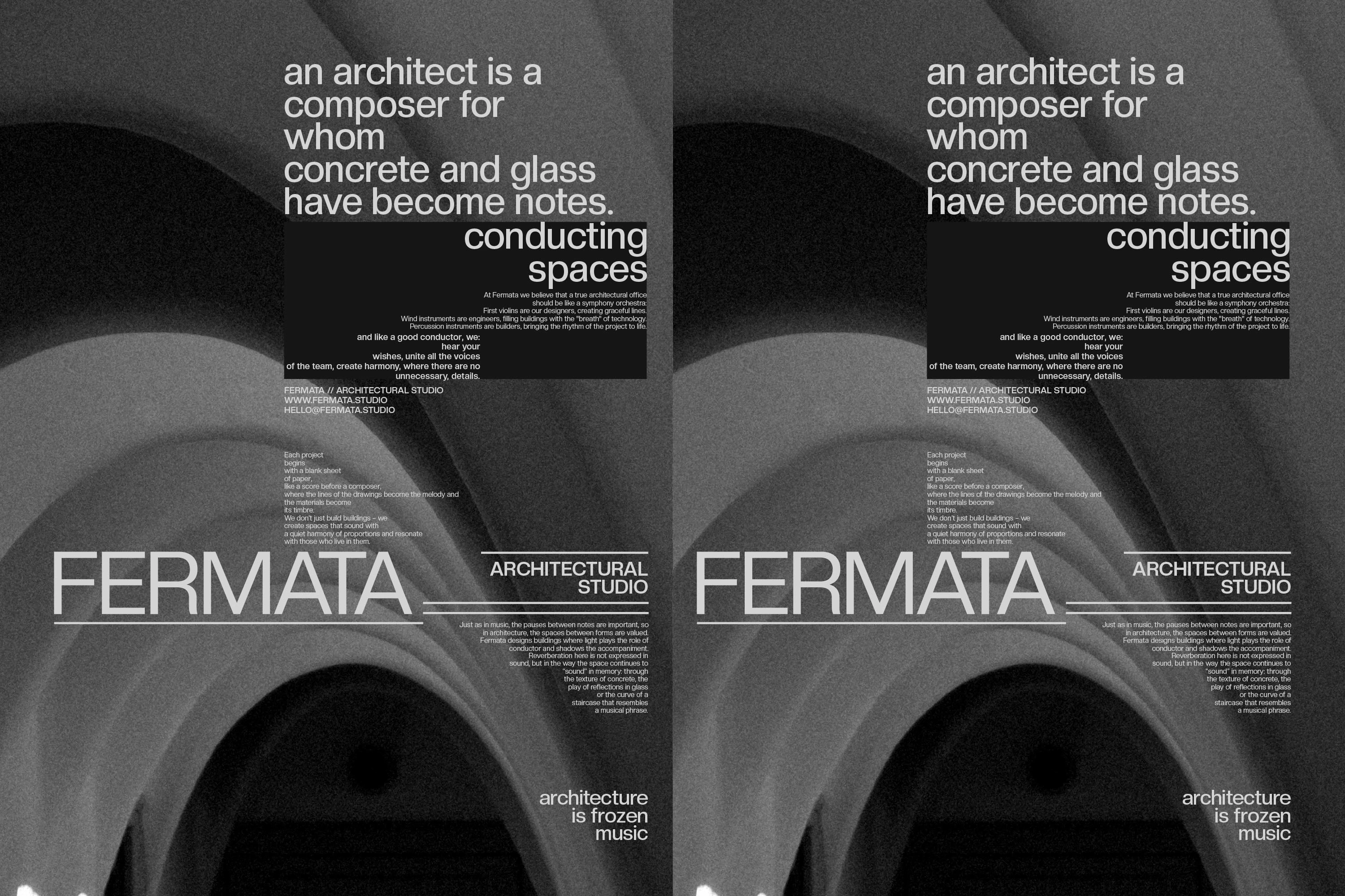Fermata / айдентика для архитектурной студии — Изображение №12 — Брендинг на Dprofile
