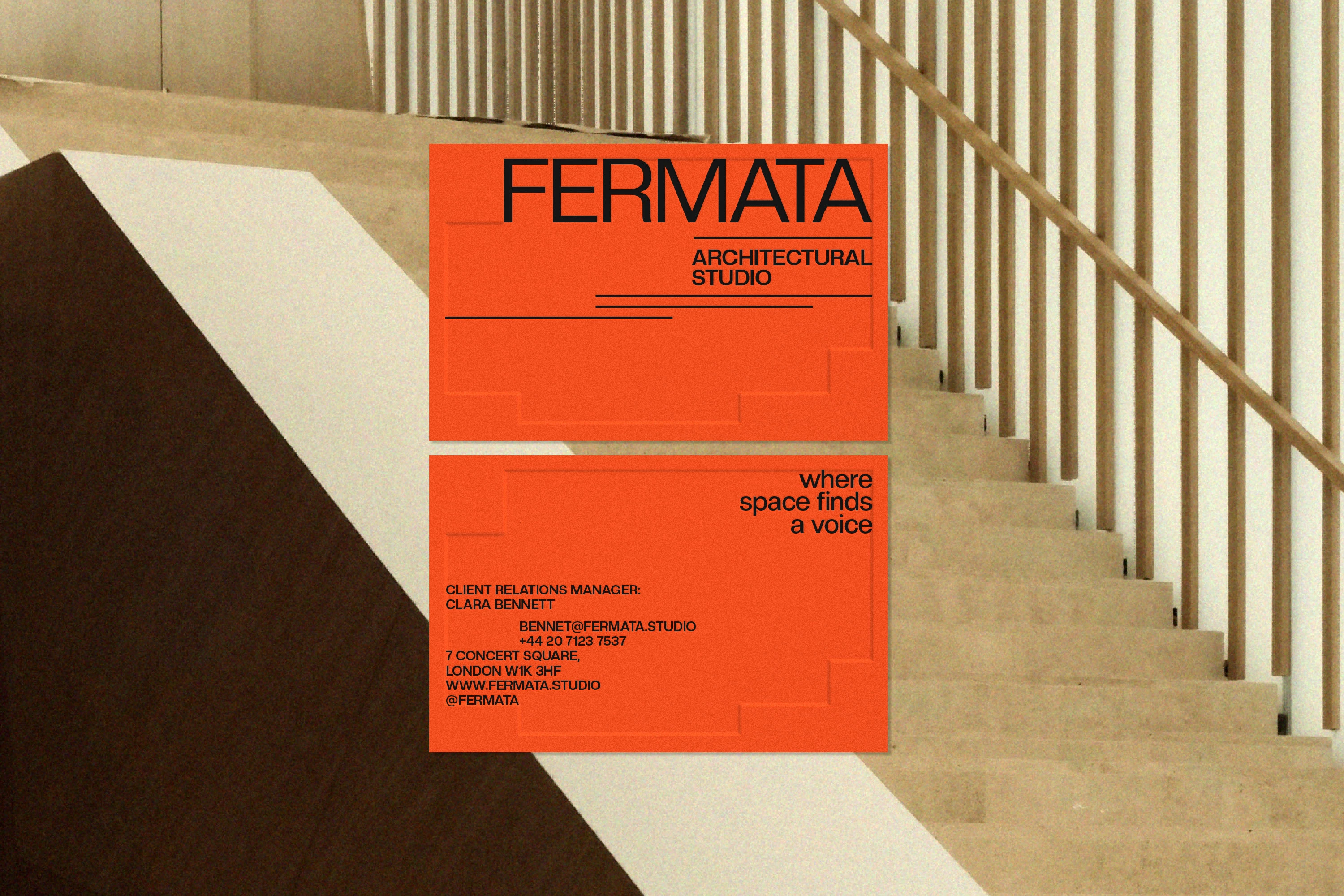 Fermata / айдентика для архитектурной студии — Изображение №11 — Брендинг на Dprofile