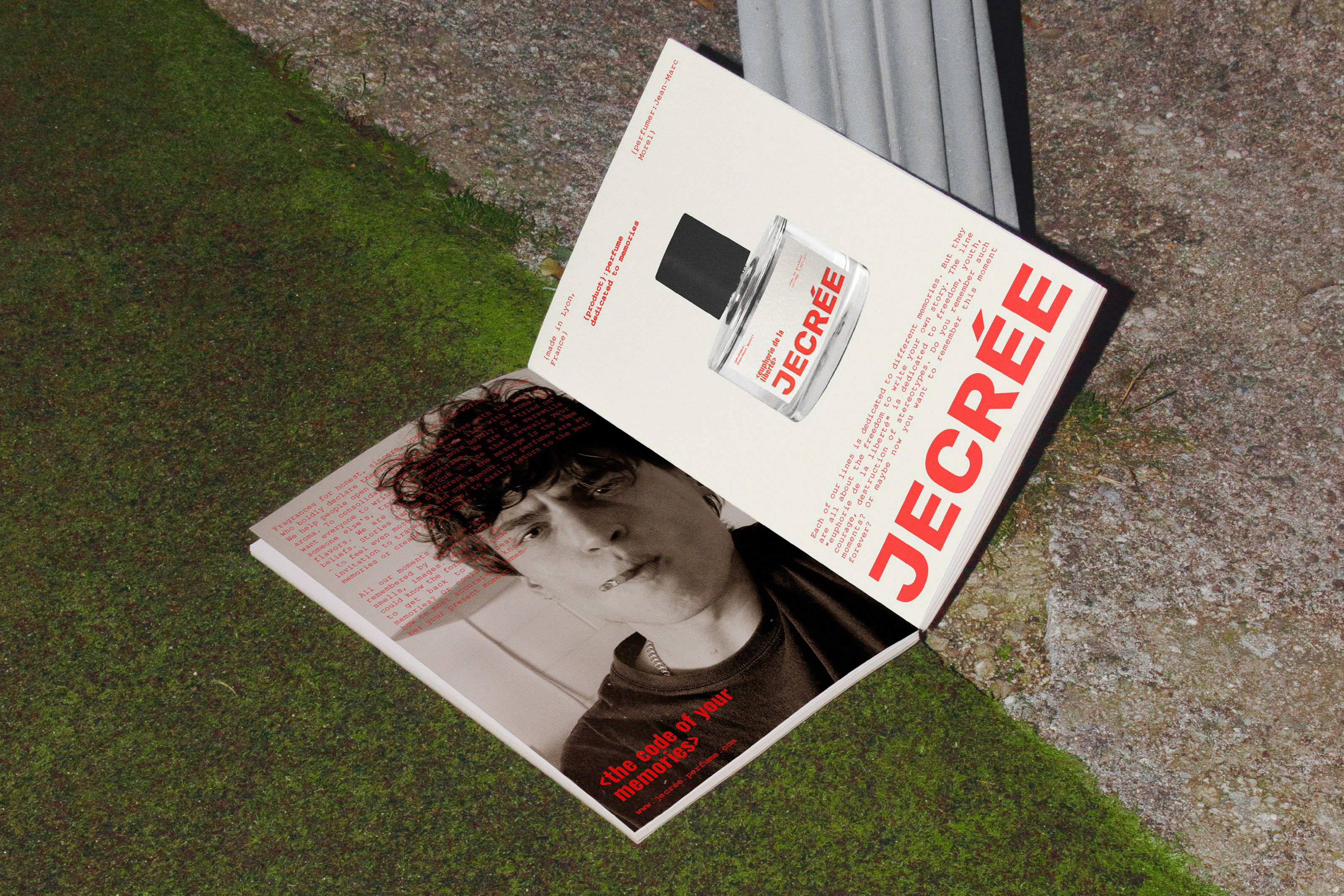JECRÉE / Identity for a perfume brand — Изображение №8 — Брендинг, Графика на Dprofile