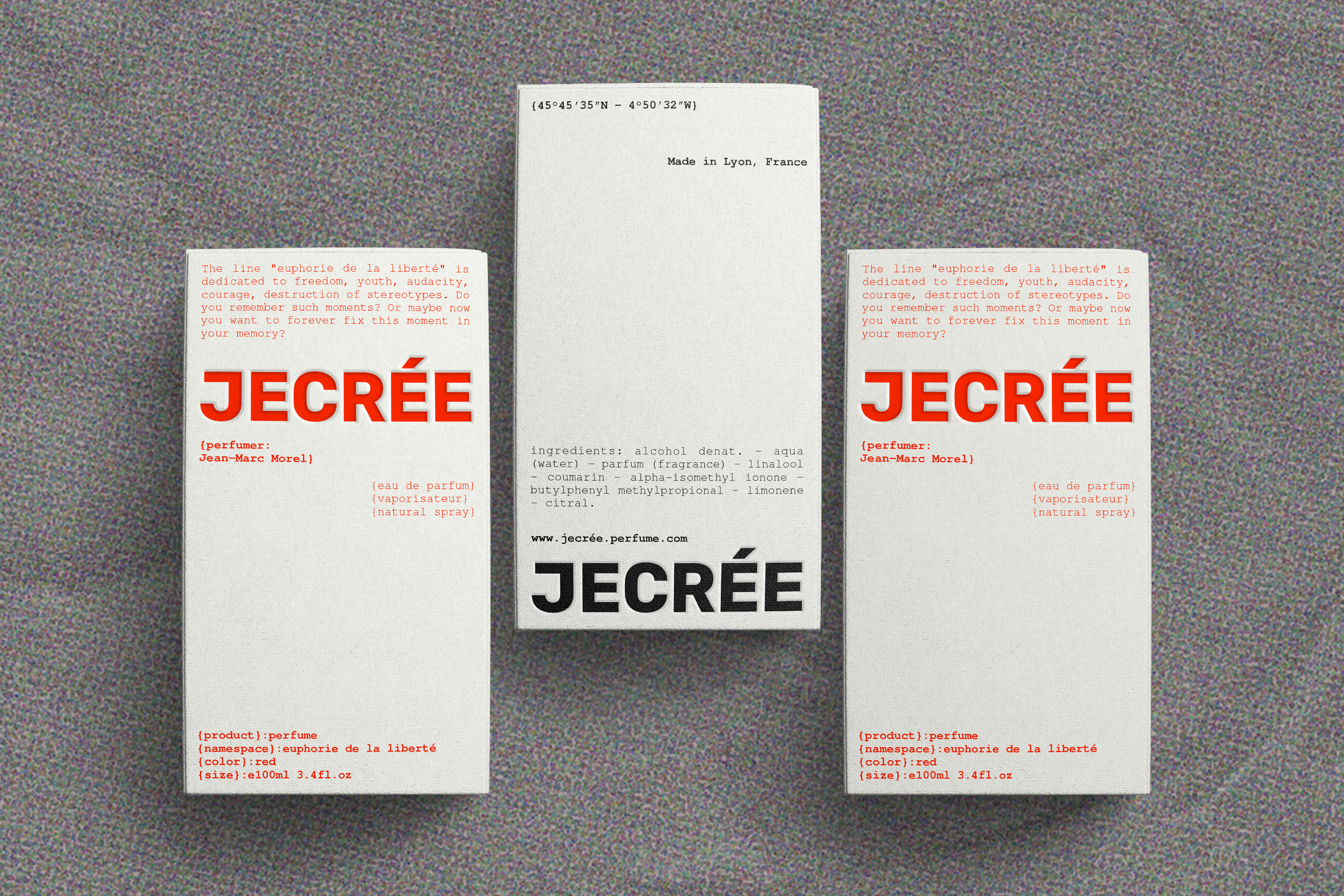 JECRÉE / Identity for a perfume brand — Изображение №19 — Брендинг, Графика на Dprofile